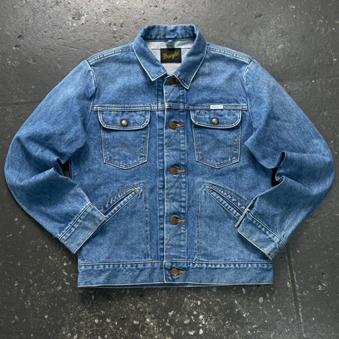 90 랭글러 90s 124MJ 웨스턴 데님 자켓 상품이미지1
