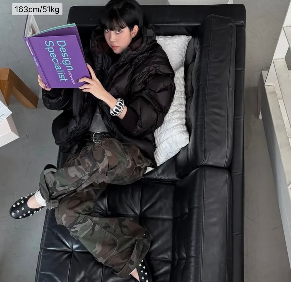 펜필드 라이엇 덕 다운 플라이트 자켓 블랙 상품이미지4