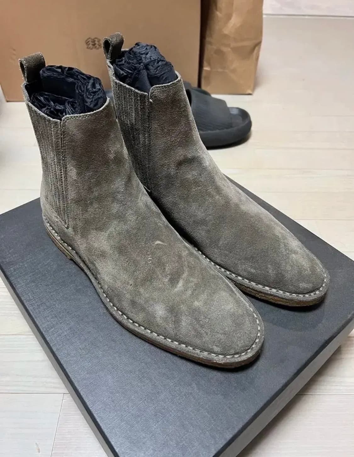 생로랑 스웨이드 첼시부츠 41 상품이미지1