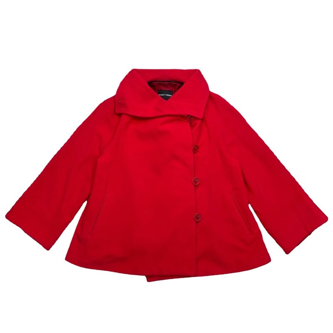 엠포리오 아르마니 레드 코트 US 12 상품이미지1