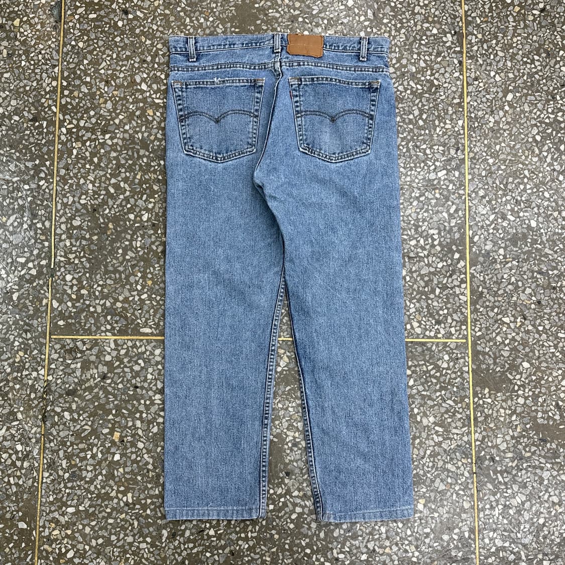 9~00s USA 리바이스 505 블루 진 데님 팬츠 38 상품이미지2