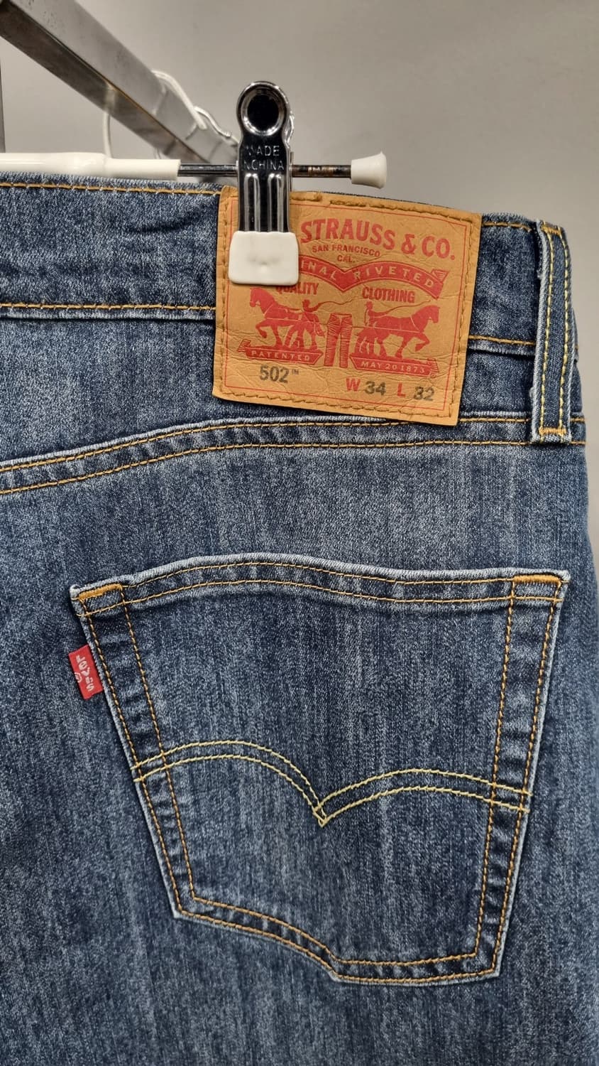 LEVI'S 502 쿨진(여름용) 남성 데님팬츠 34 이염 하자xx 상품이미지4