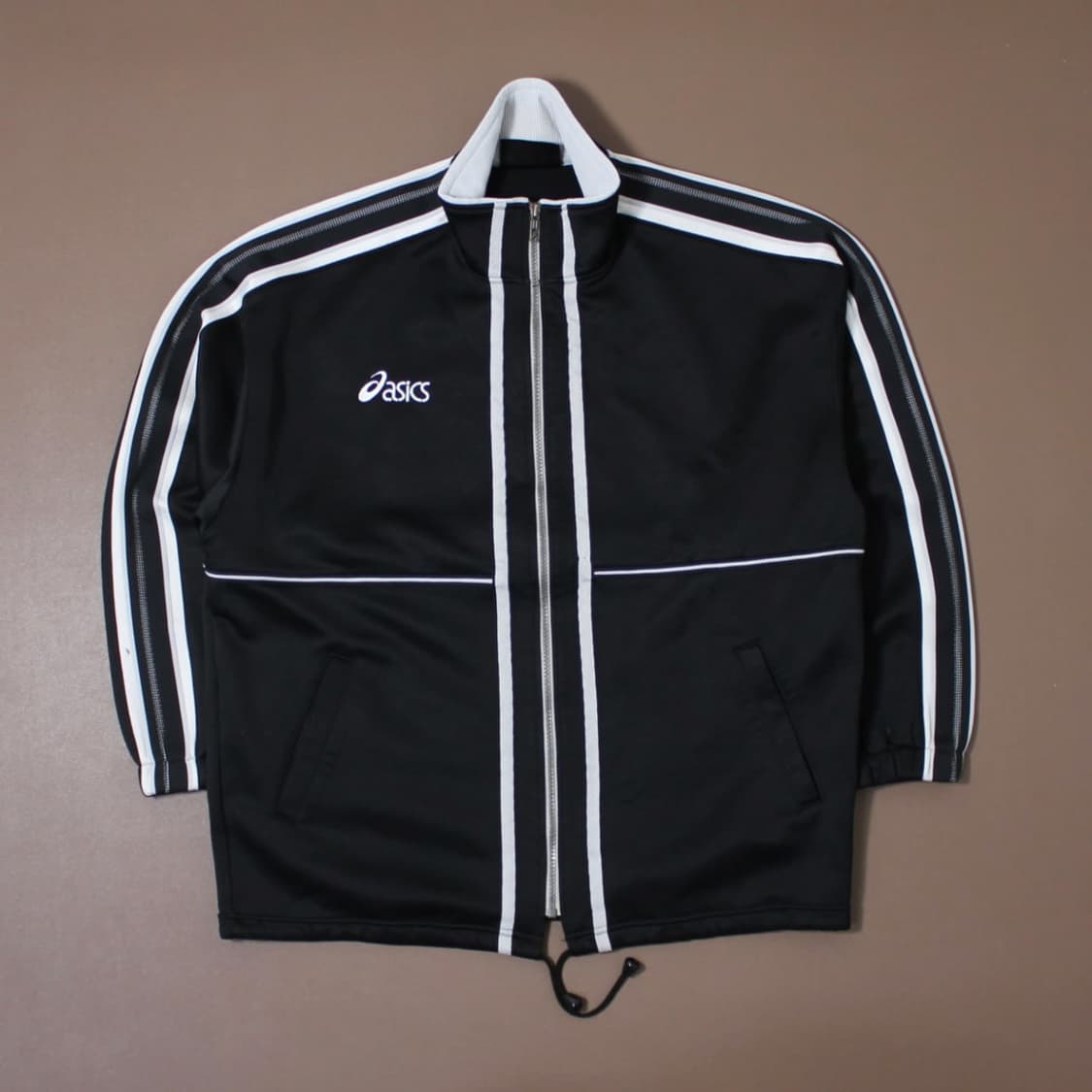 Asics 아식스 올드스쿨 검흰 집업 상품이미지1