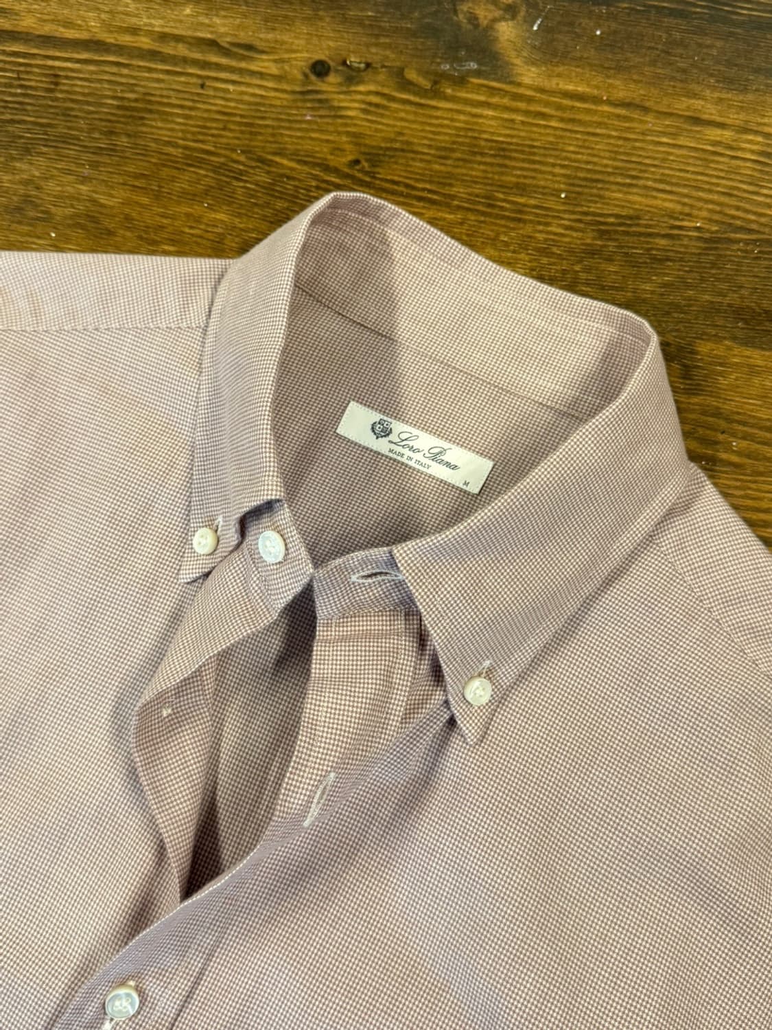 로로피아나 버튼다운 셔츠 100 상품이미지8