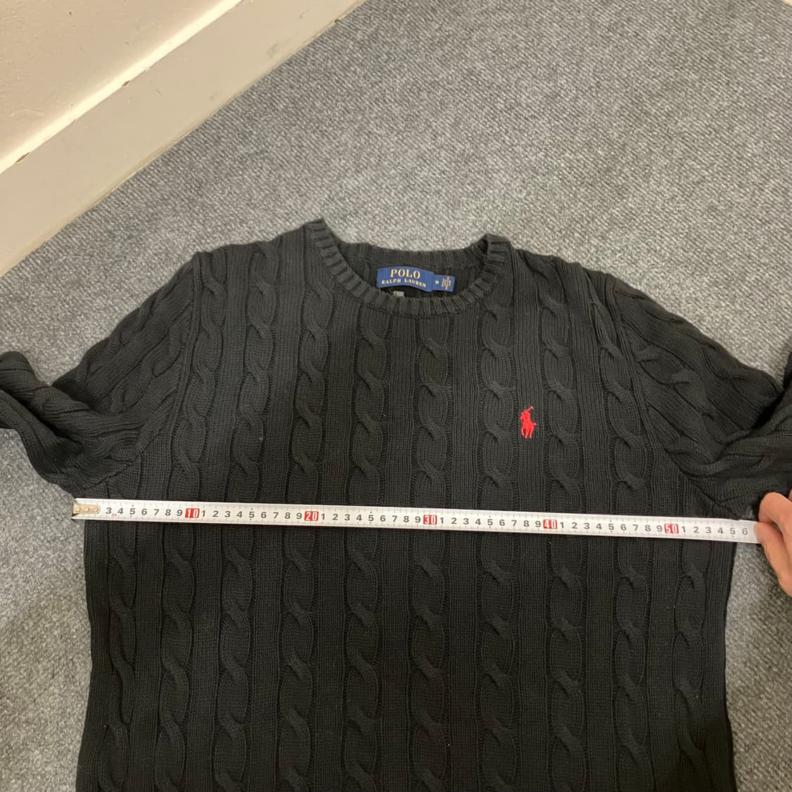 N133 폴로 케이블 꽈배기 니트 상품이미지5