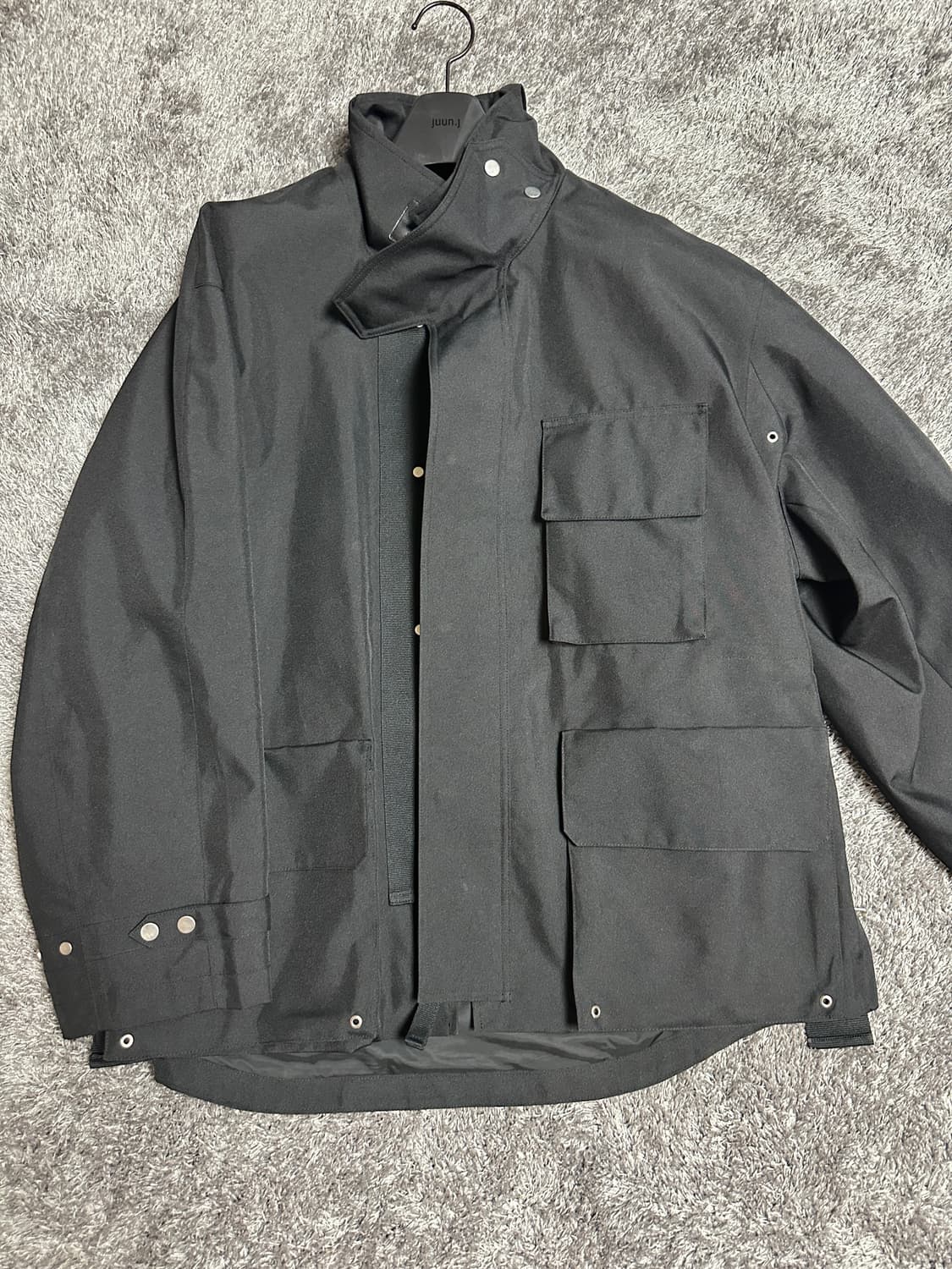 솔리드옴므 쉘파카 블랙 48 사이즈 명작 시즌 상품이미지1