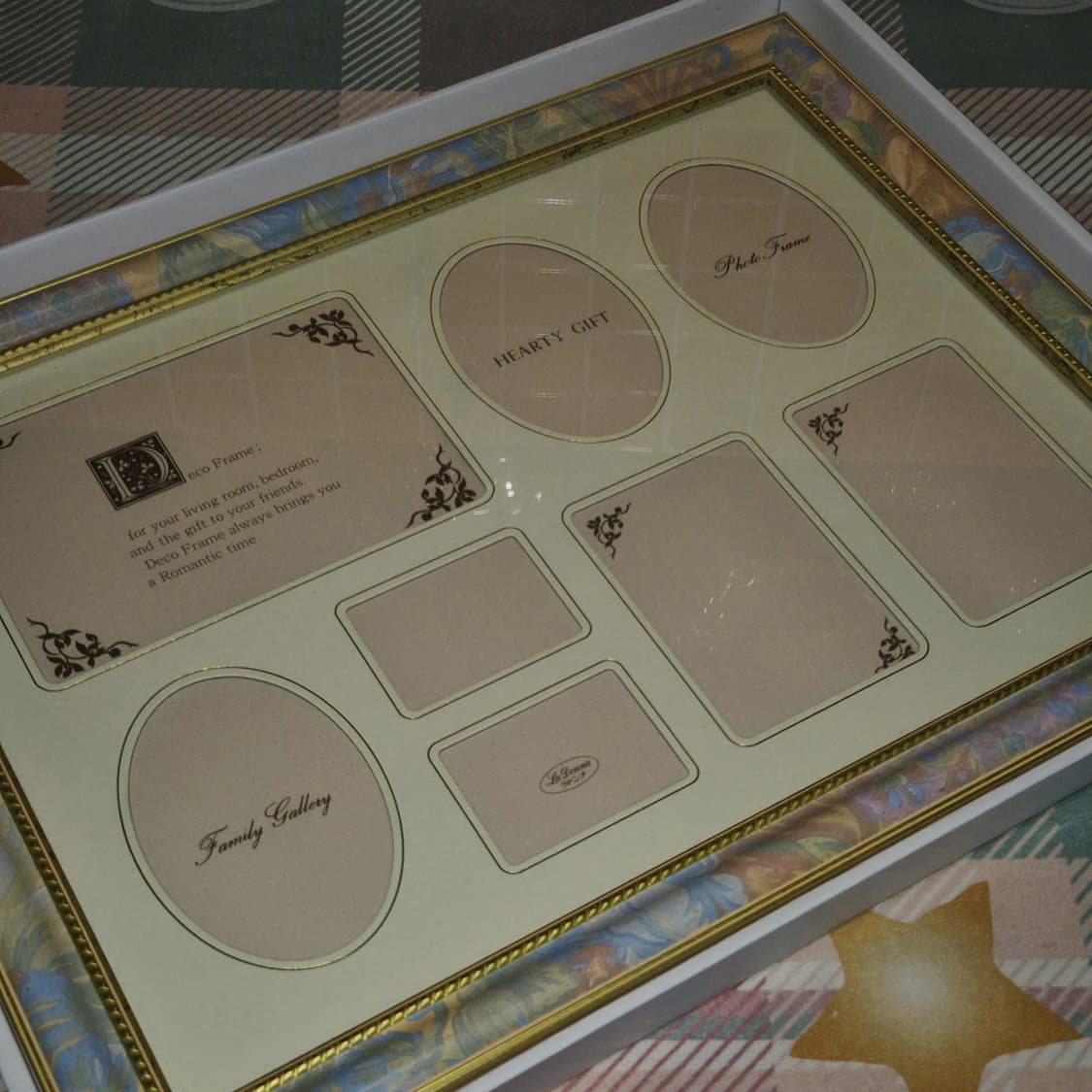 80s 라돈나 플로랄 우드 대형 2way 액자 상품이미지7