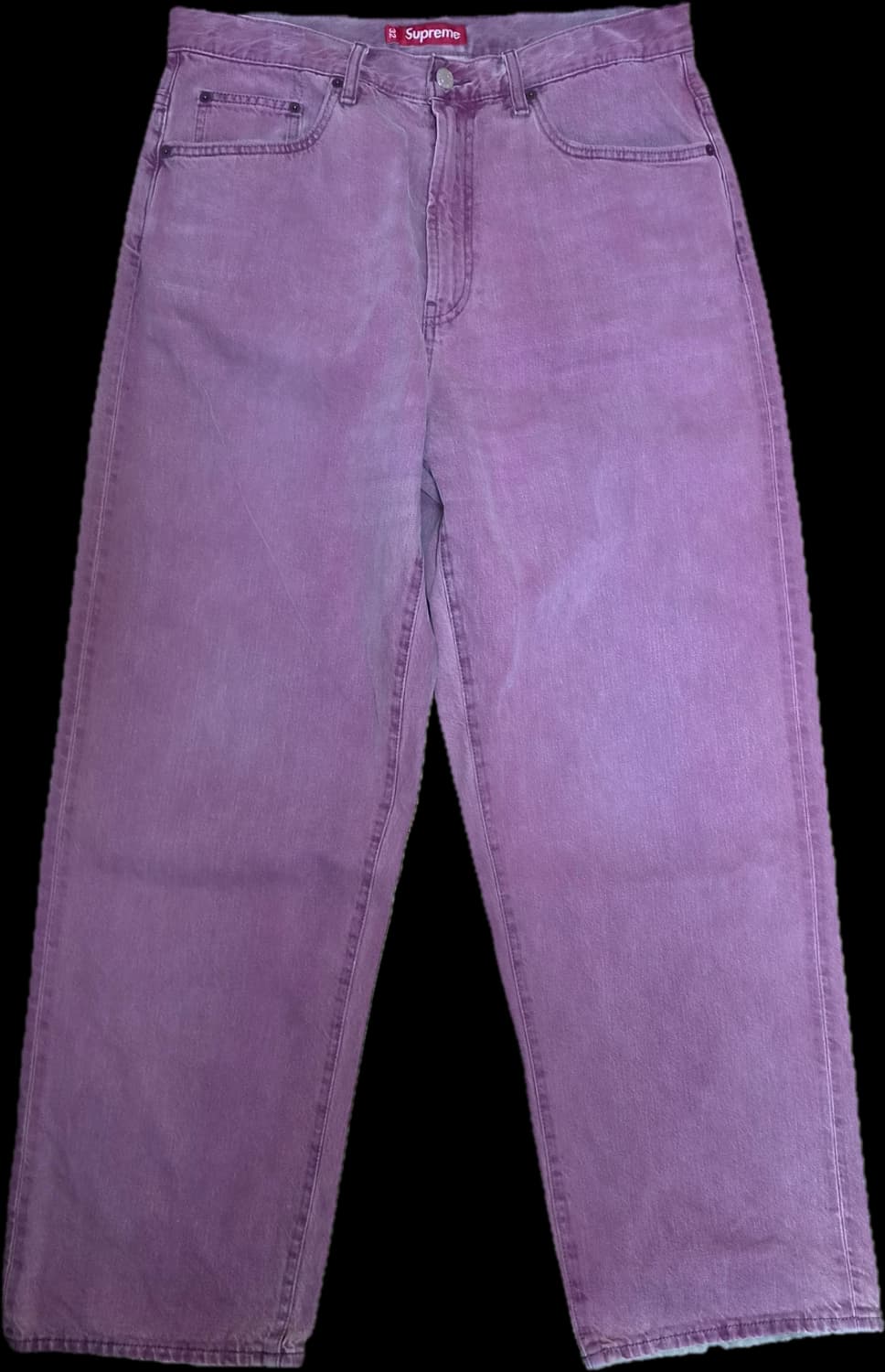슈프림 배기진 오버다이드 퍼플 상품이미지2