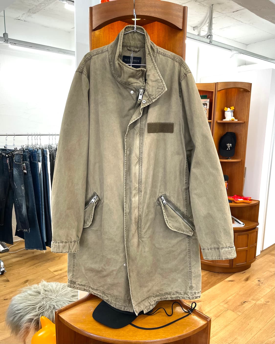 [S] 올세인츠 피쉬테일 파카 상품이미지1