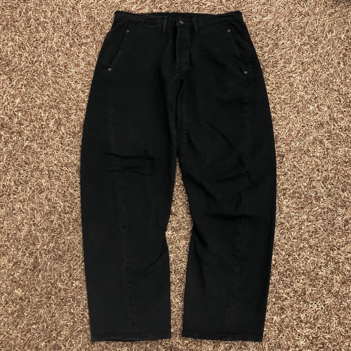 리바이스 엔지니어드진 LEJ 570 블랙 데님 팬츠 상품이미지2