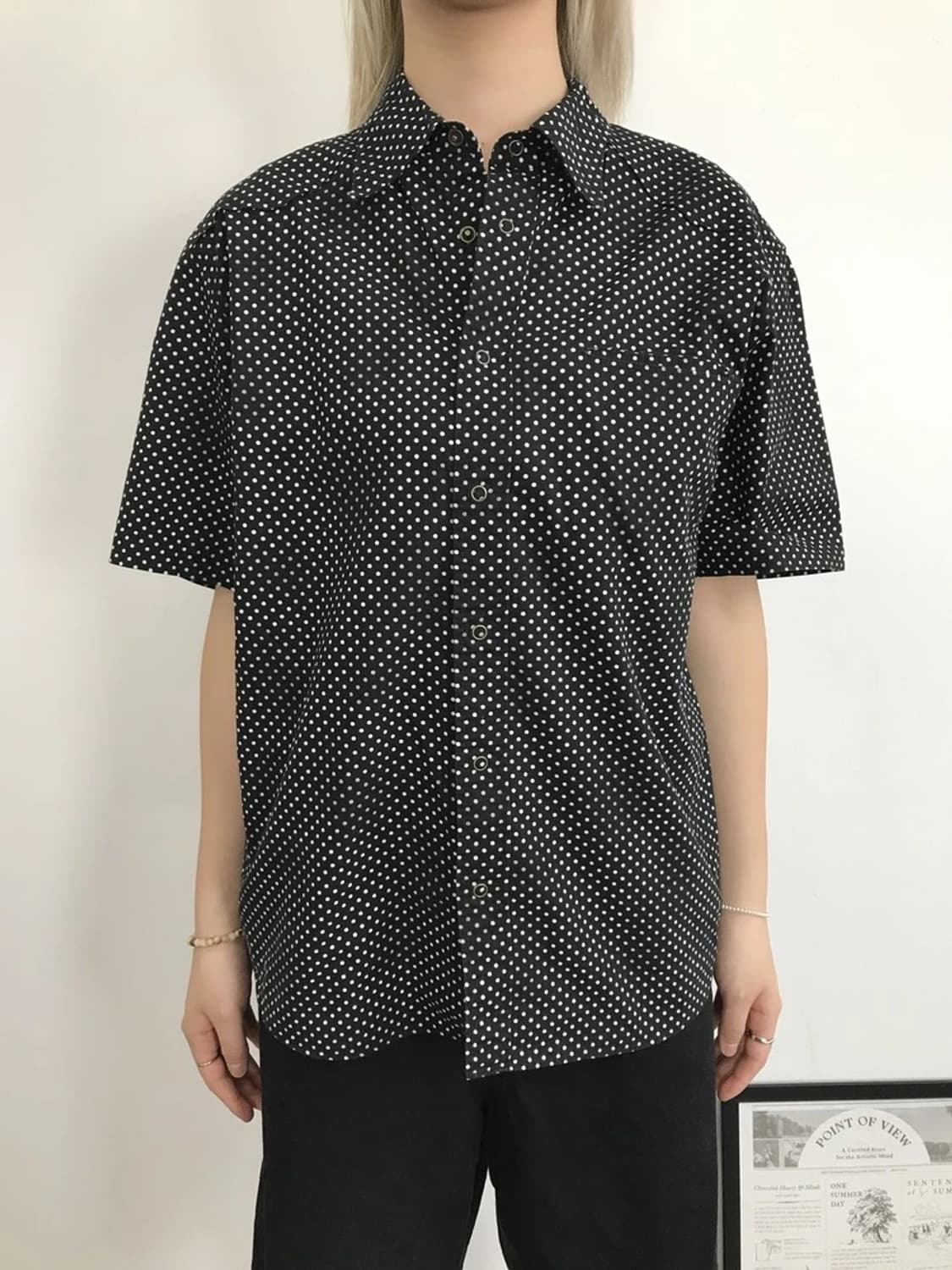 BOYCOTT Polka Dot Shirt 상품이미지2