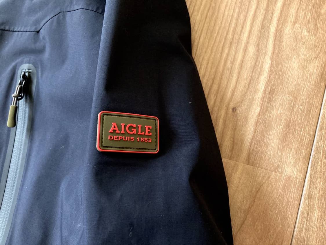 AIGLE 바람막이 블랙 L 상품이미지4