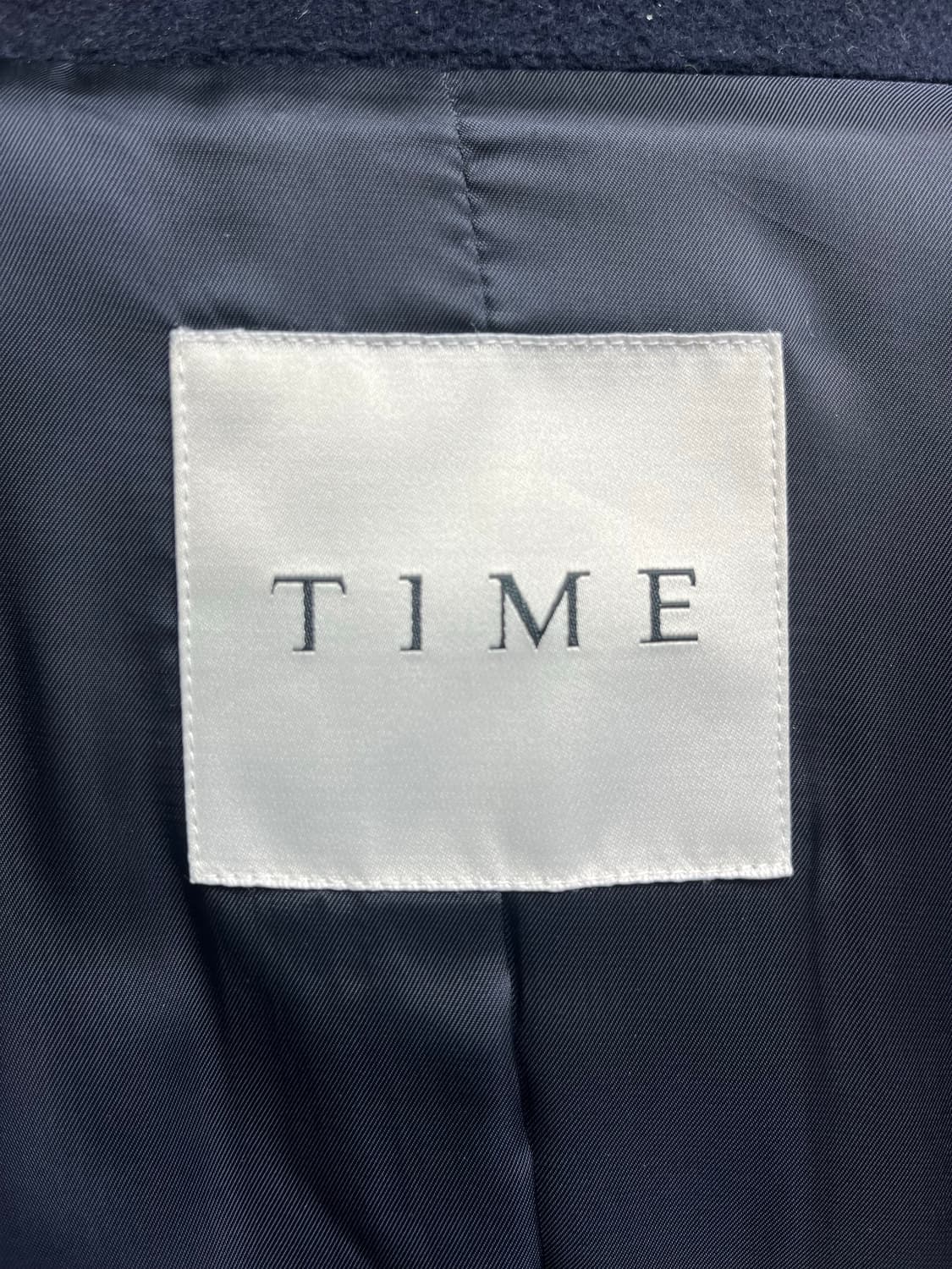 타임옴므 20주년 다크네이비 체스터 벨티드 코트 95사이즈 상품이미지6