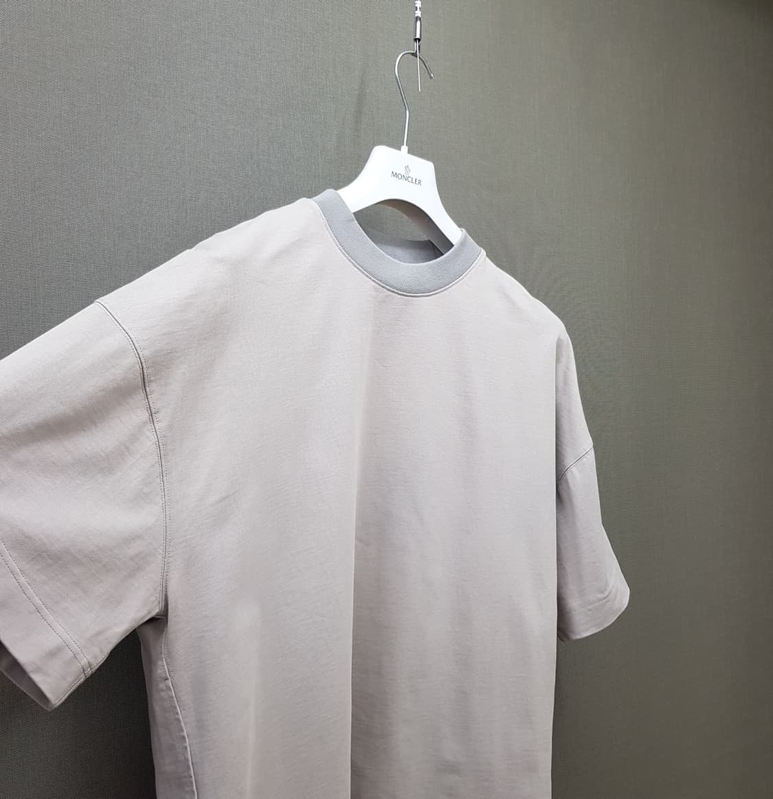 한섬 타임 2021 오버핏 하프 슬리브 티셔츠 100사이즈 상품이미지3