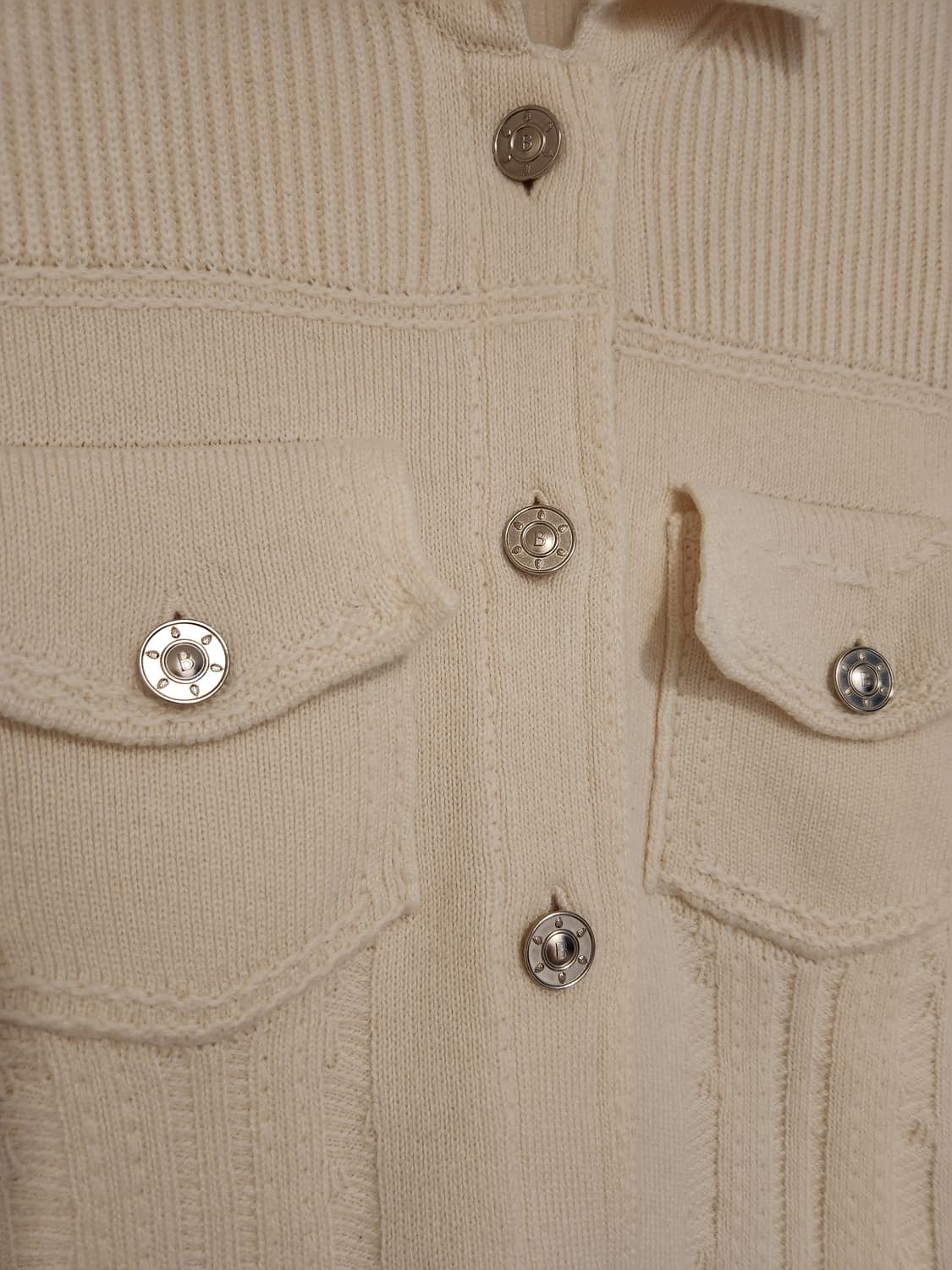 (정품)샤넬 배리 BARRIE 캐시미어 데님 자켓 상품이미지7