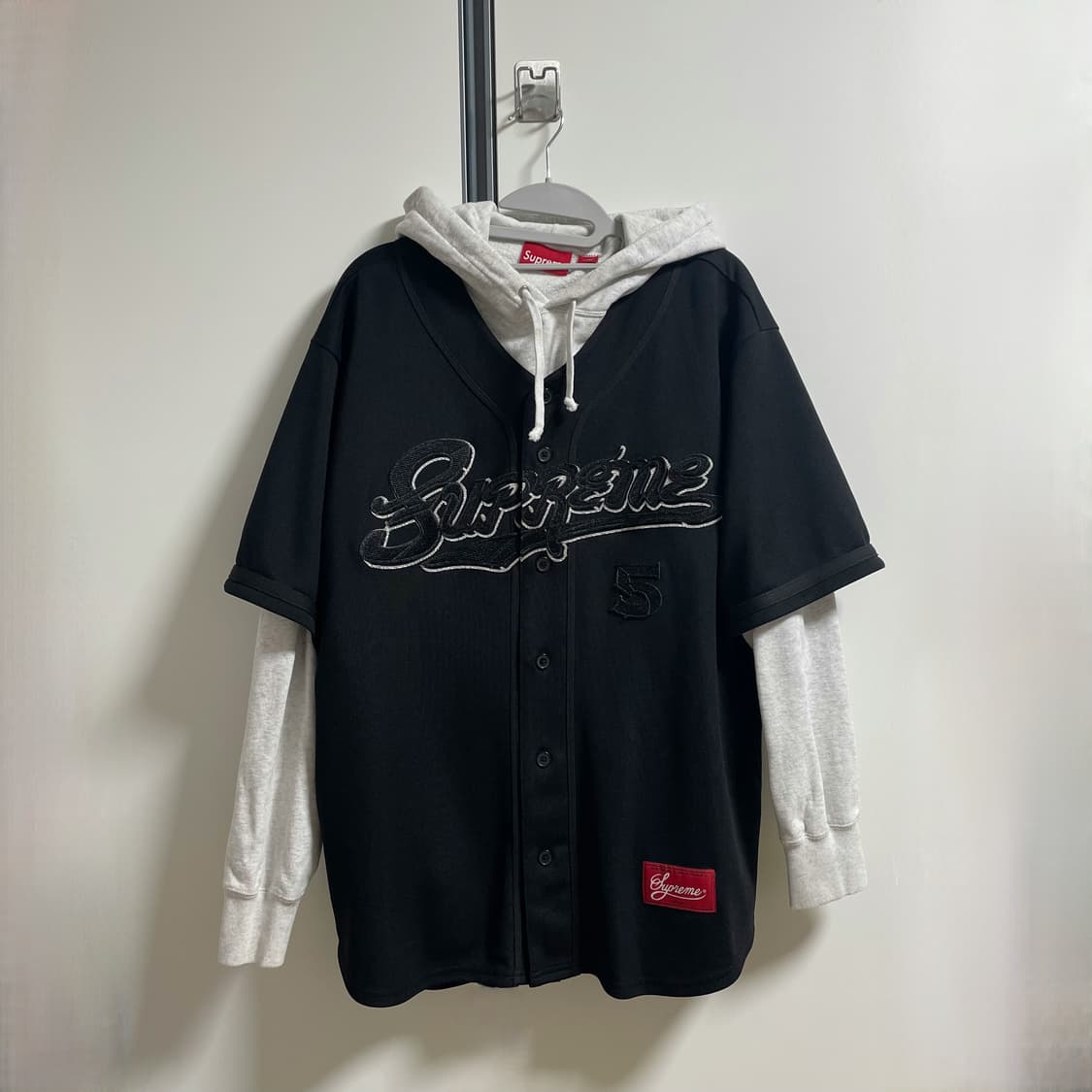 슈프림 22ss 베이스볼 후드 상품이미지3