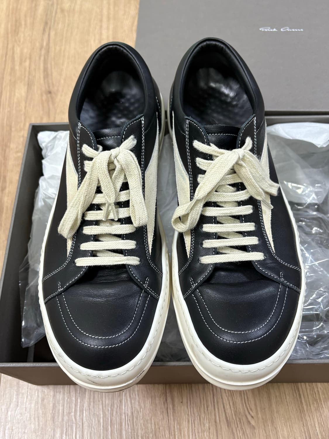 [43] 릭오웬스 반스 레더 스니커즈 상품이미지3