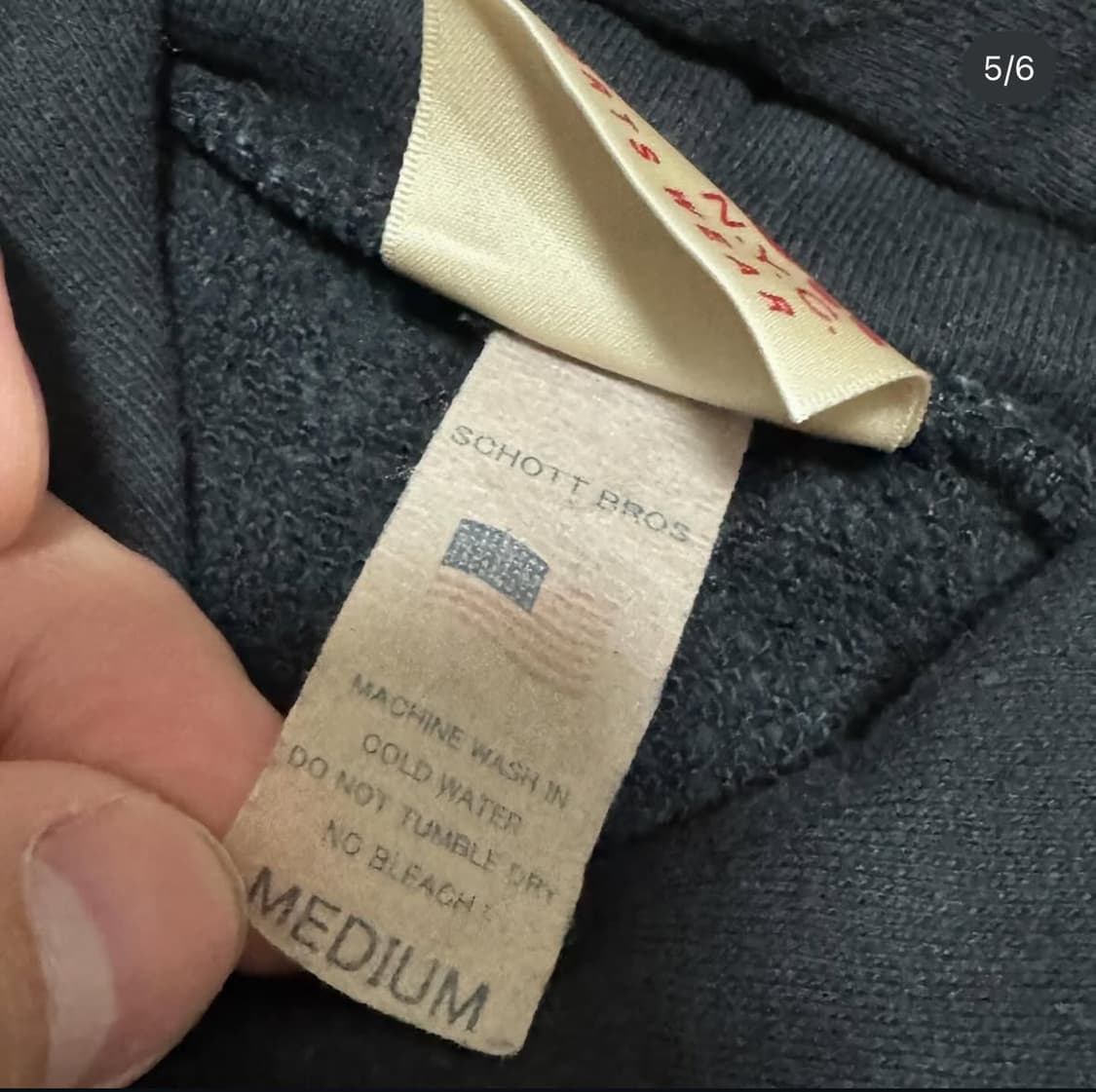 [재패니즈] Schott 쇼트 프린팅 스웻 후디 후드티 상품이미지5