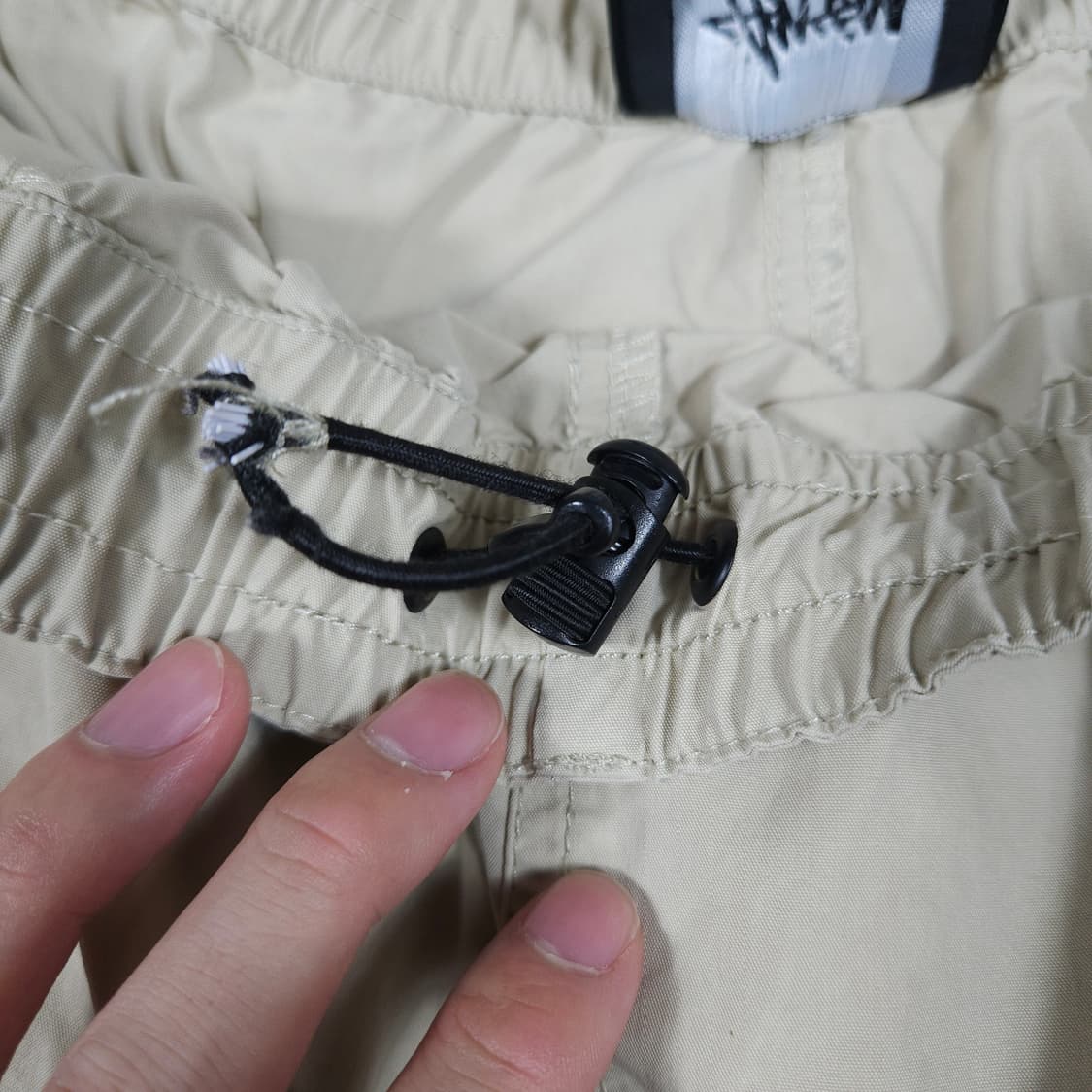 스투시 베이지 우븐팬츠  상품이미지4