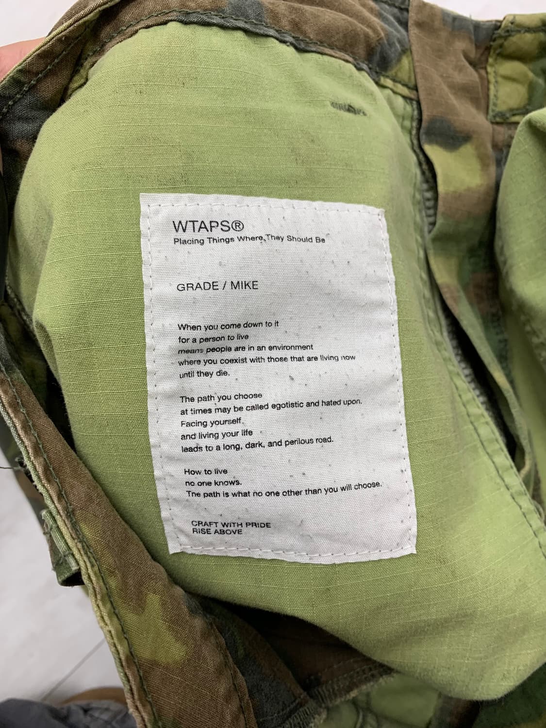 W taps 카모 카고팬츠 #191 상품이미지8