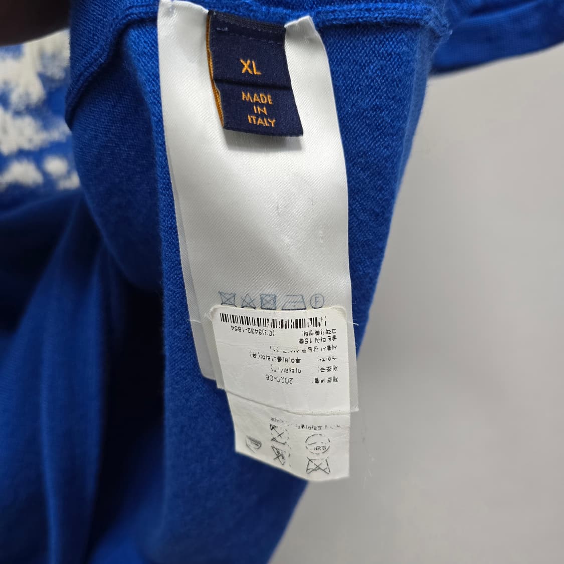 루이비통 클라우드 반팔 니트 xl사이즈 105 판매 상품이미지6