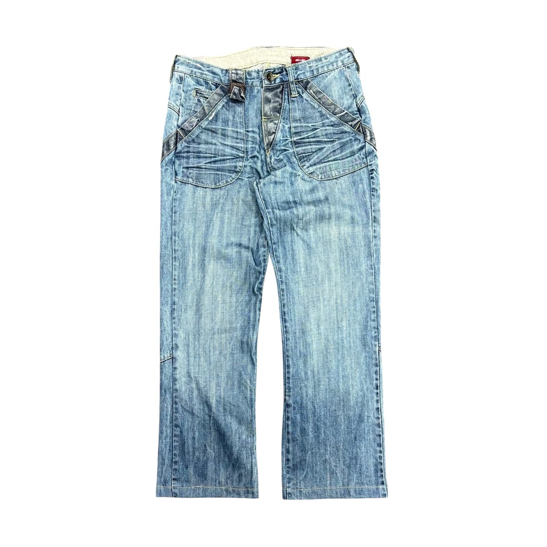 (32) 잭 엔 존스 디테일 워싱 데님 팬츠 made in DANMARK 상품이미지2