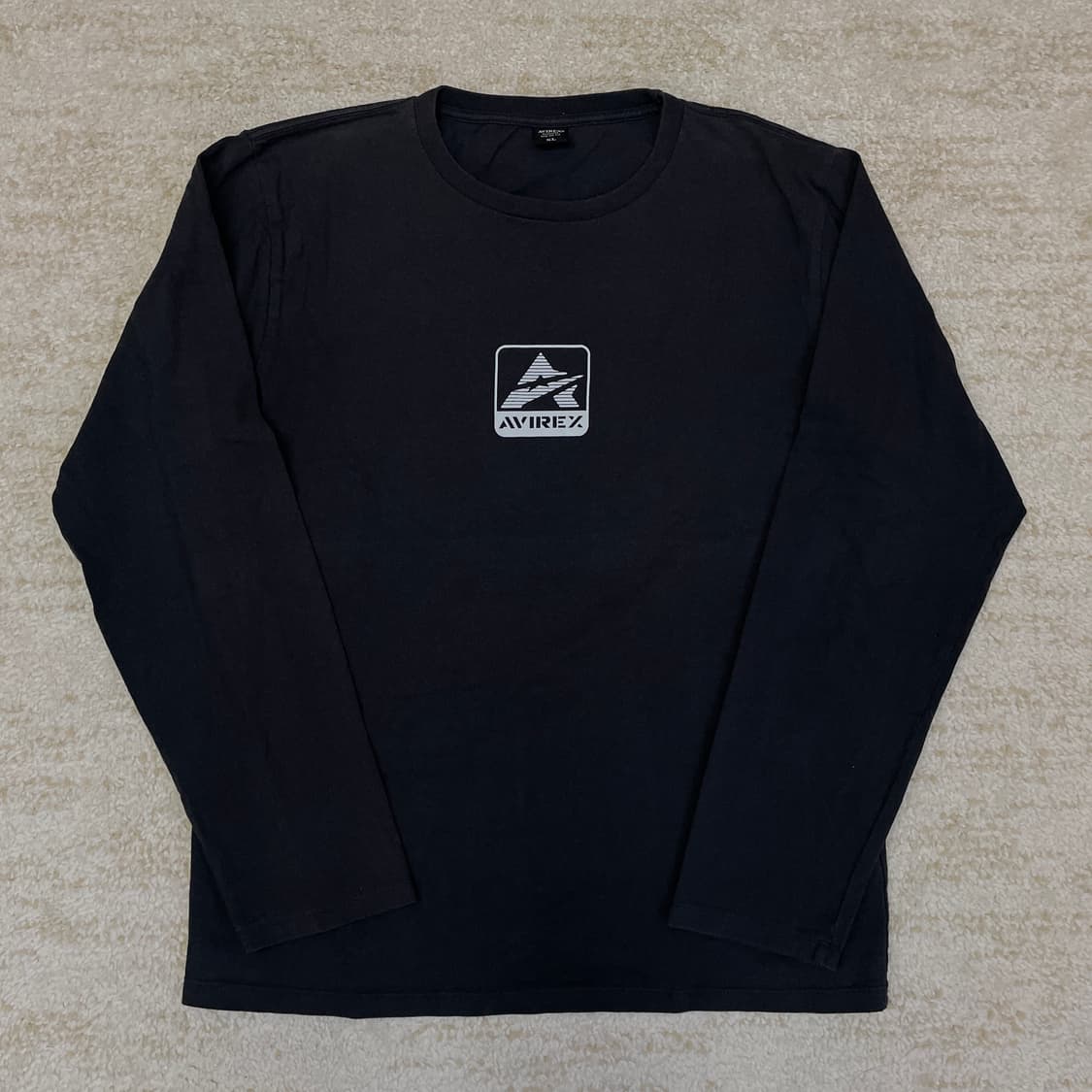 [XL] AVIREX 아비렉스 그래픽 로고 롱 슬리브 긴팔 티셔츠 상품이미지1