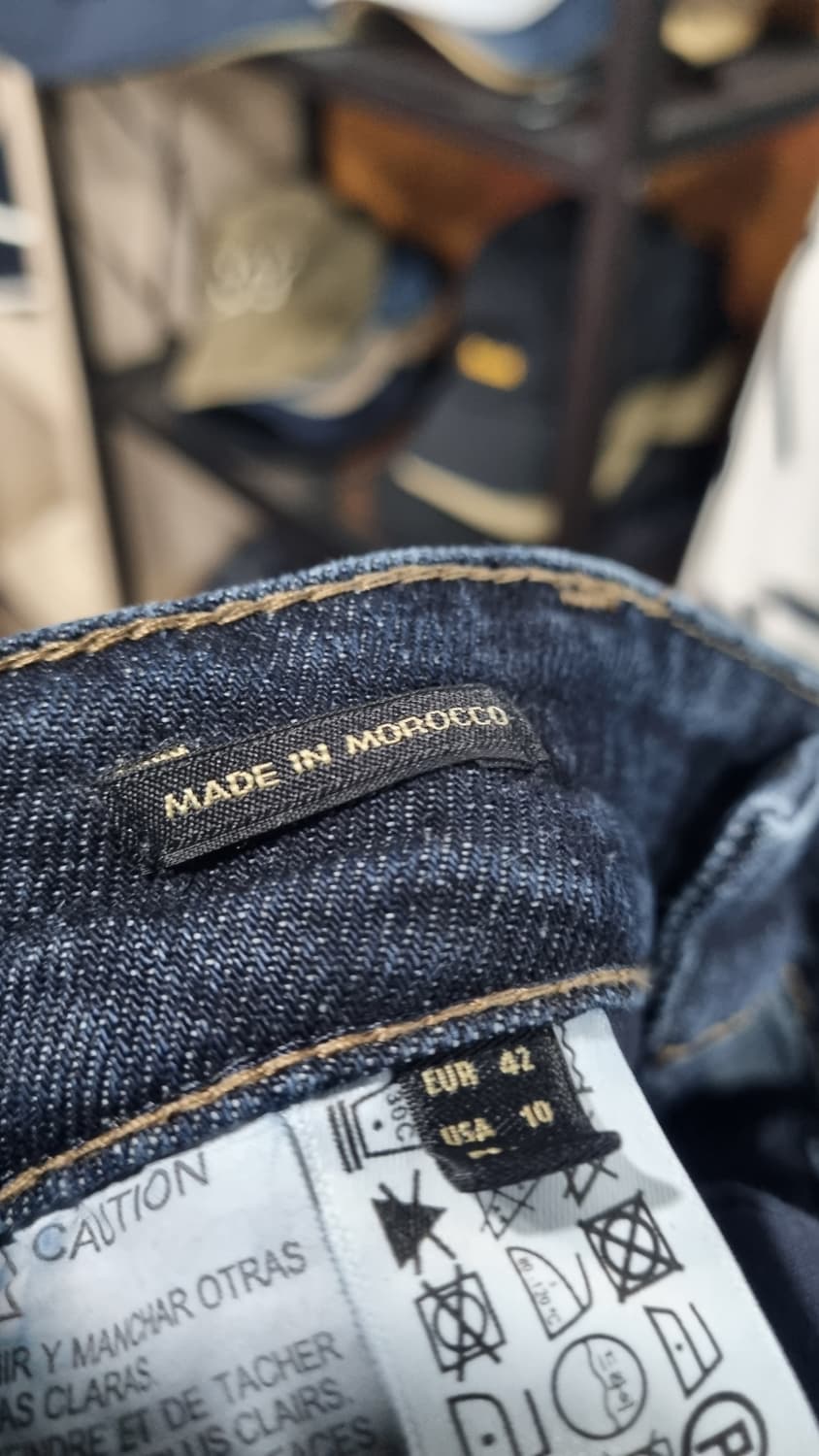 Massimo Dutti) 마시모두띠 진청 데님팬츠 스판 슬림 32 상품이미지7