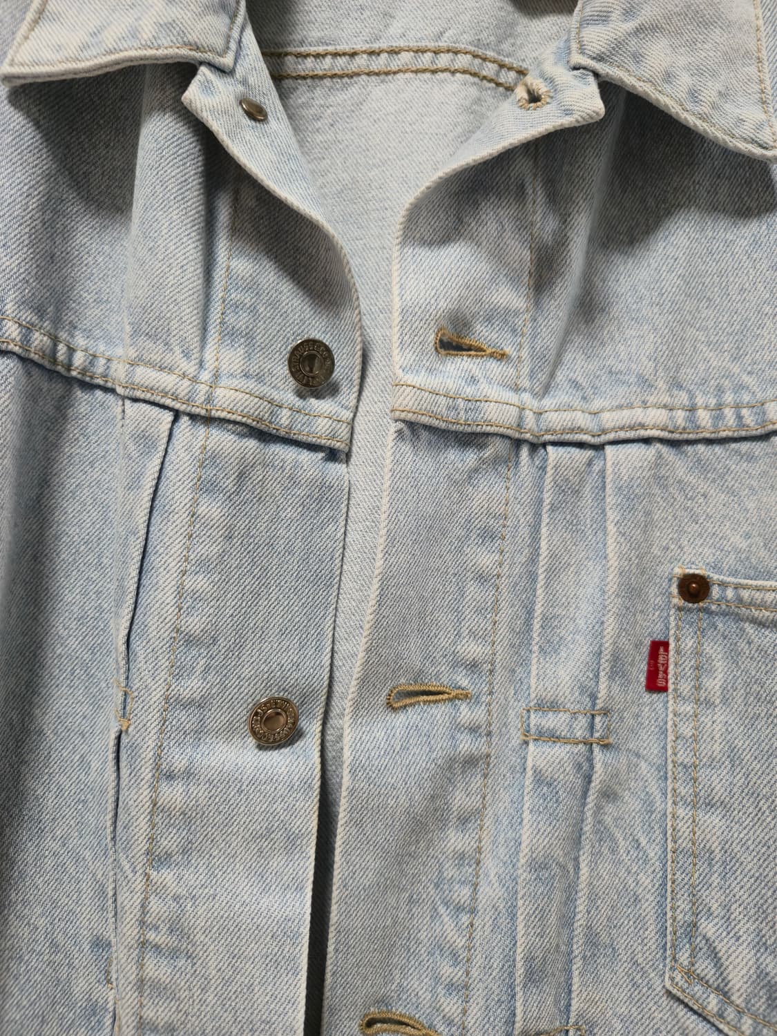 90년대 리바이스 Type1 데님자켓 EL(XL) 상품이미지3