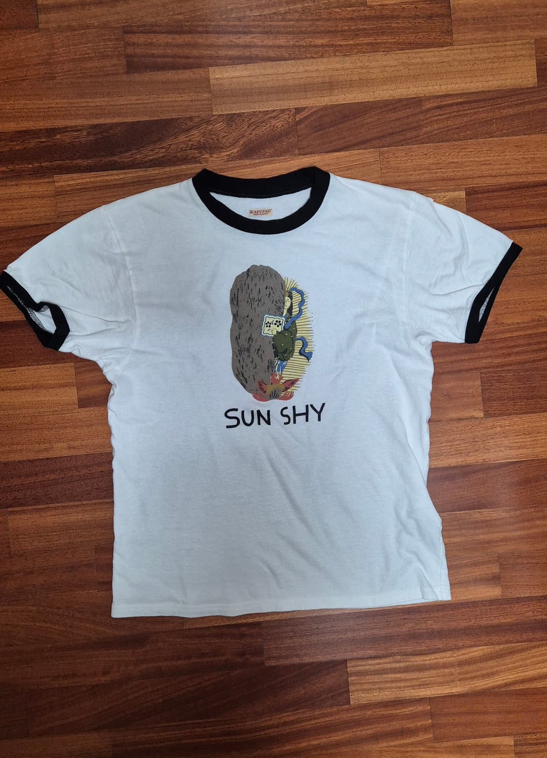 KAPITAL SUN SHY 링거 반팔 티셔츠 상품이미지1