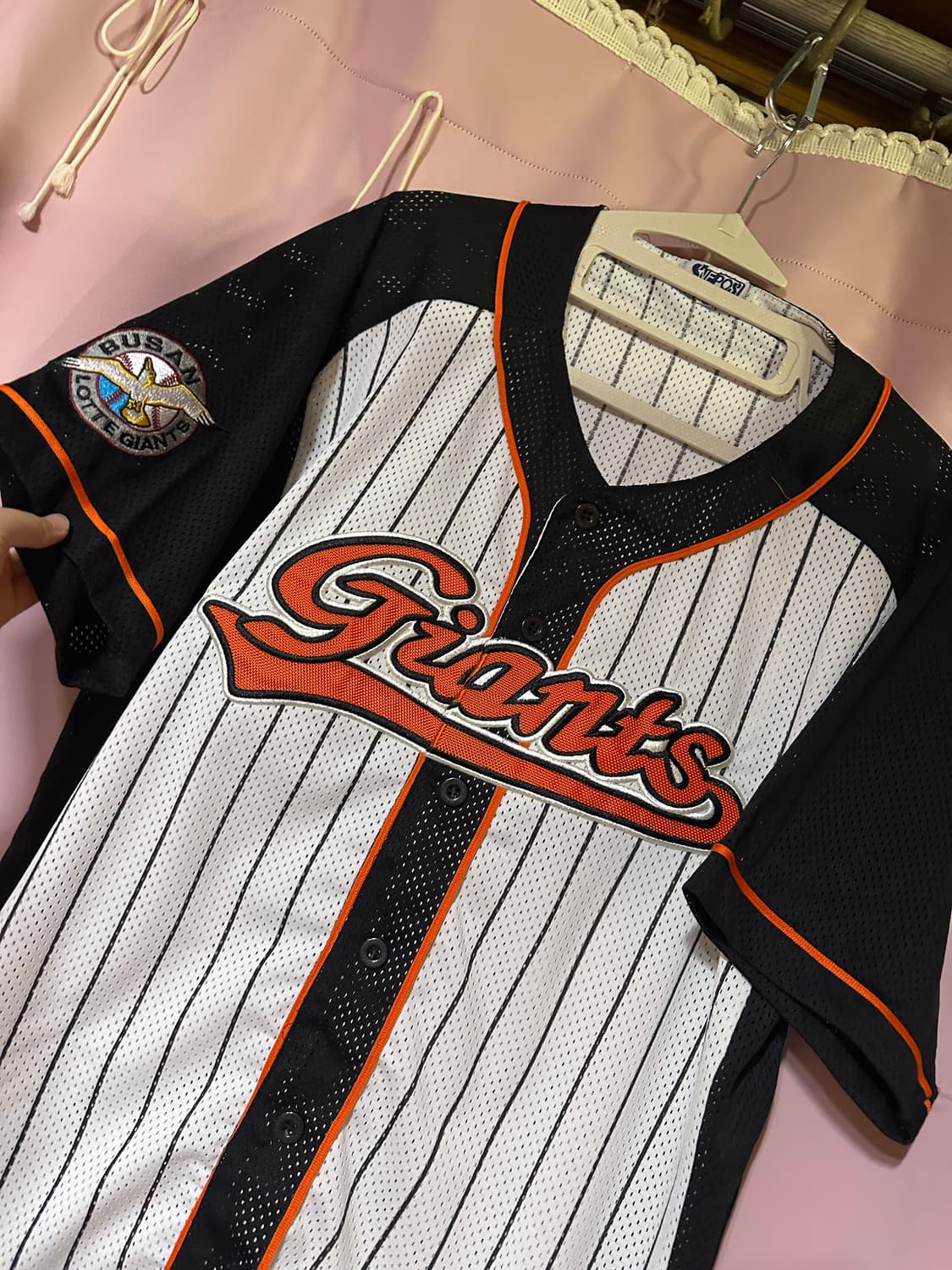 롯데 자이언츠 유니폼 47 롯데자이언츠 반팔 100사이즈 롯데유니폼 상품이미지3