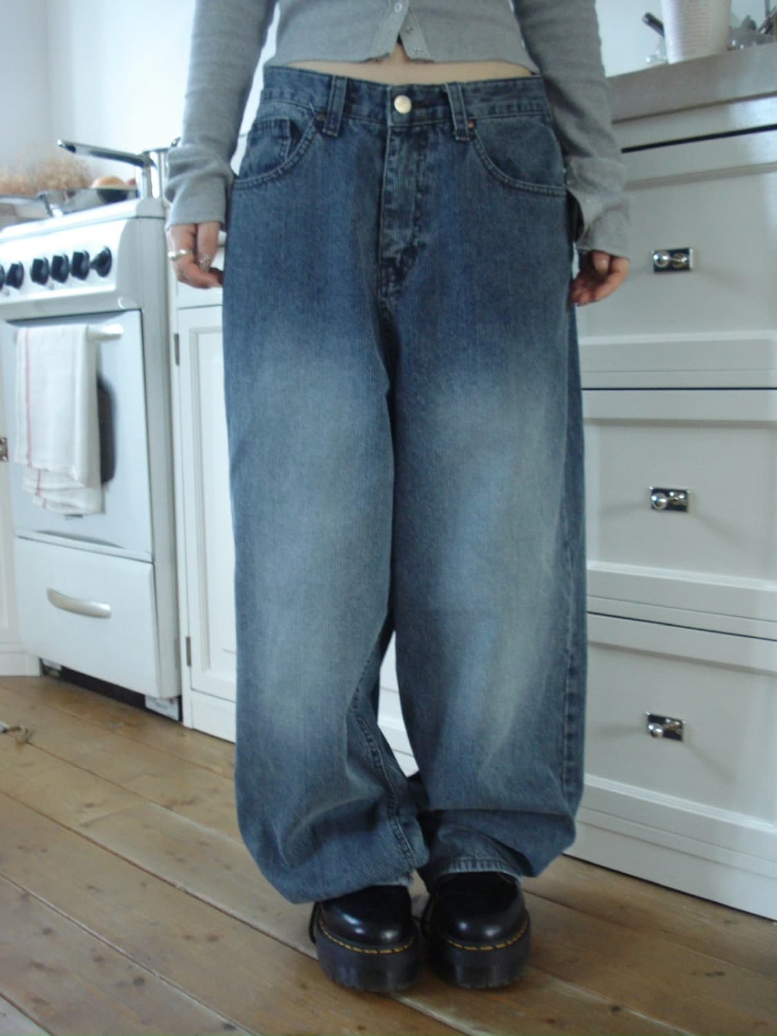 아워캐비넷 any stripe pants M 상품이미지3