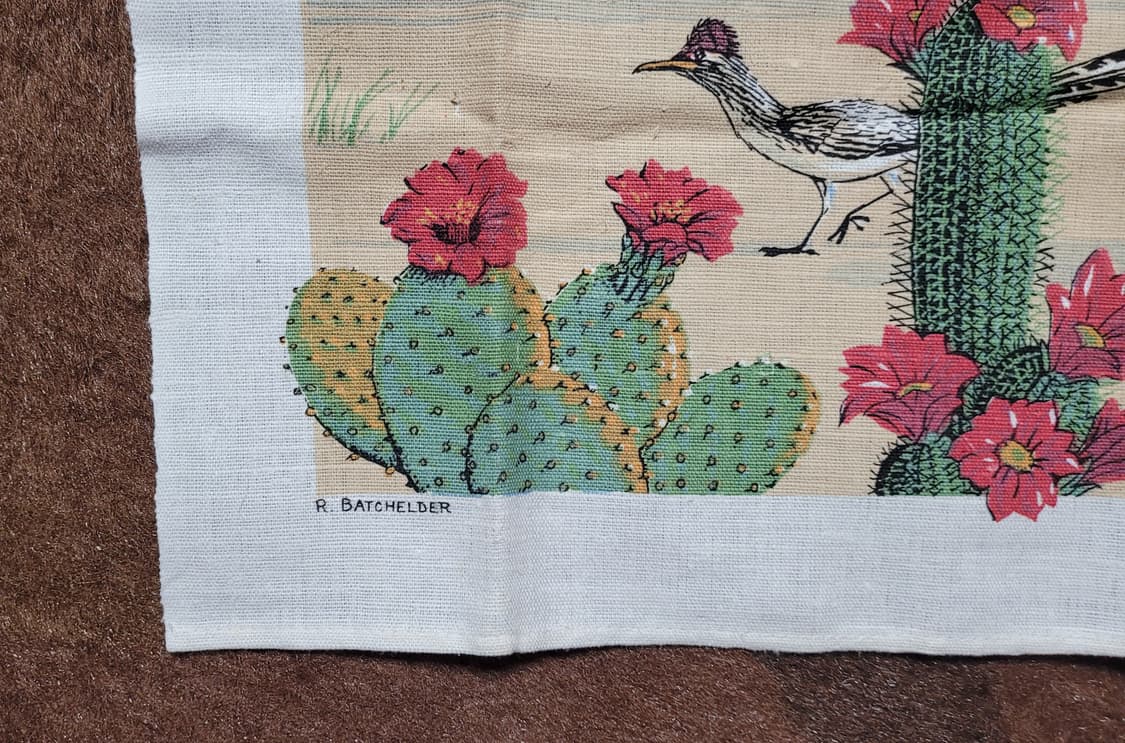 미국 작가 일러스트 장식 패브릭(42*67) 상품이미지2