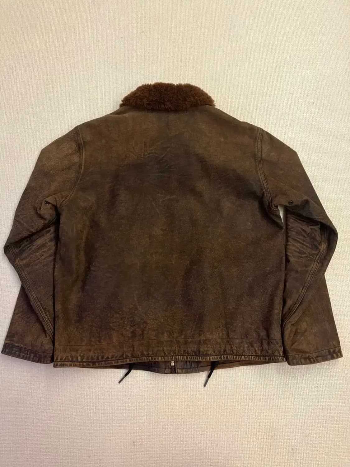 RRL COWHIDE N1 LEATHER DECK JACKET 상품이미지2