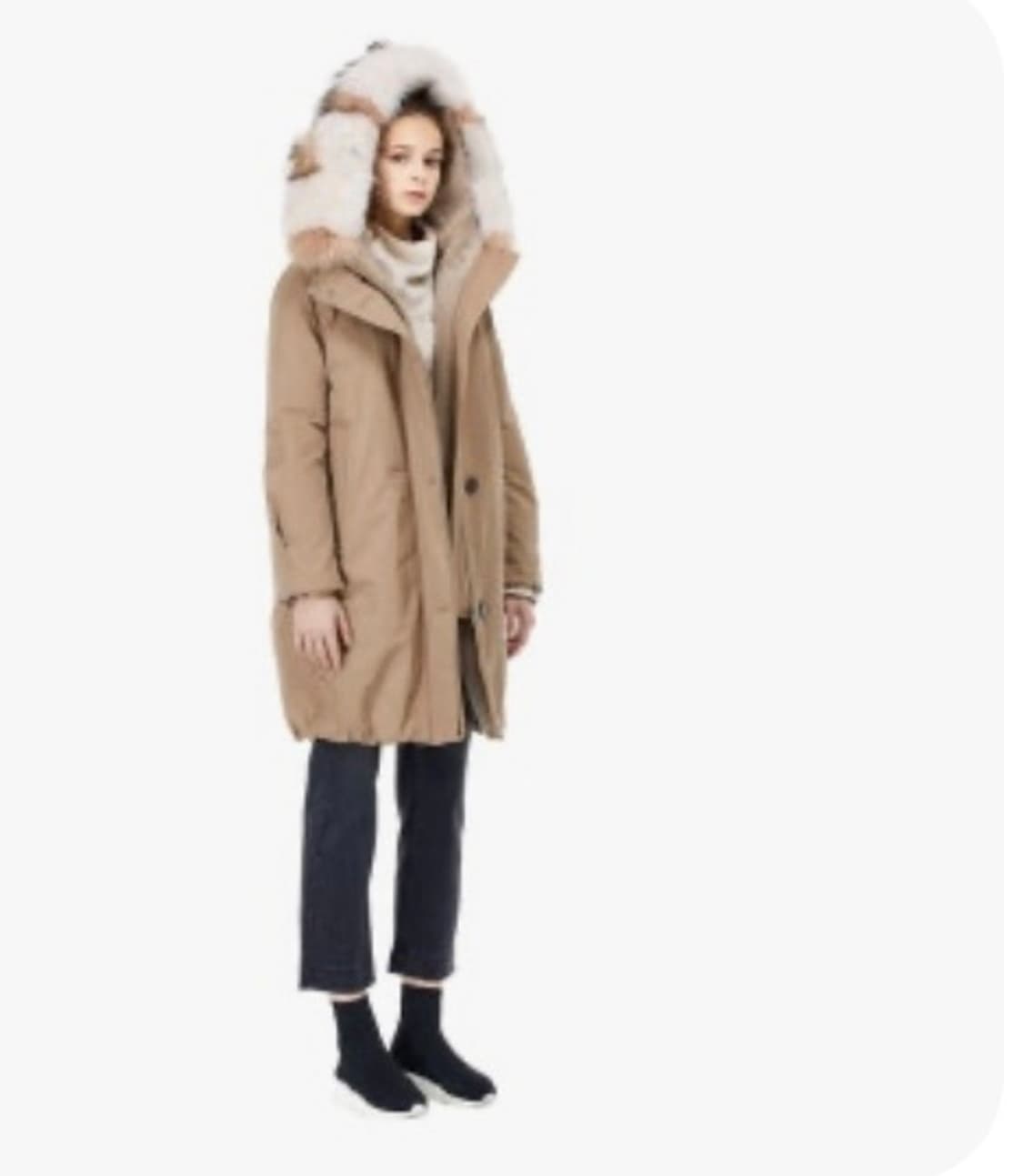 지컷 사가퍼 구스다운 야상패딩 66 캠핑룩 원가 80 상품이미지3