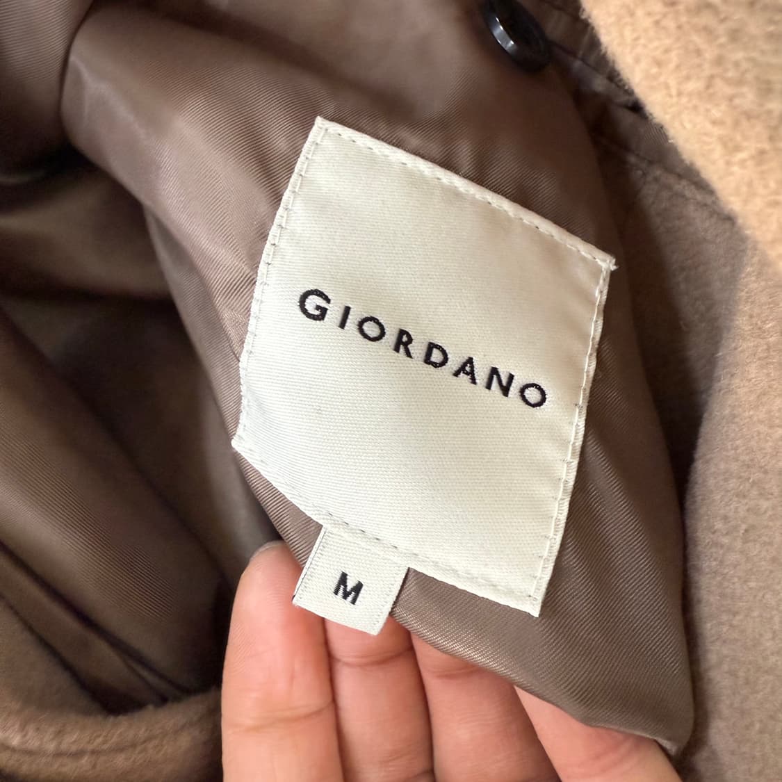 [M] 지오다노 울 싱글코트 0107T1 상품이미지3