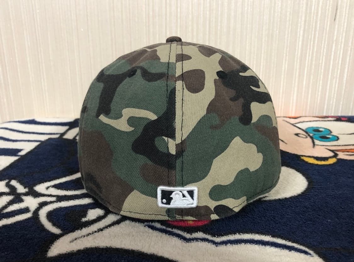 MLB 뉴에라 쿠퍼스타운 보스턴레드삭스 카모모자/캡 7 5/8 상품이미지8