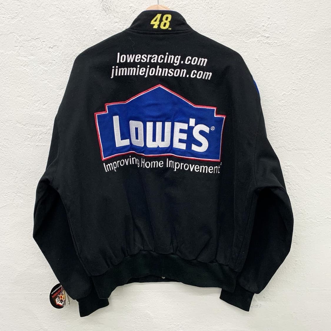 하세 어센틱 블랙 로위스 와펜 레이싱 자켓 상품이미지4