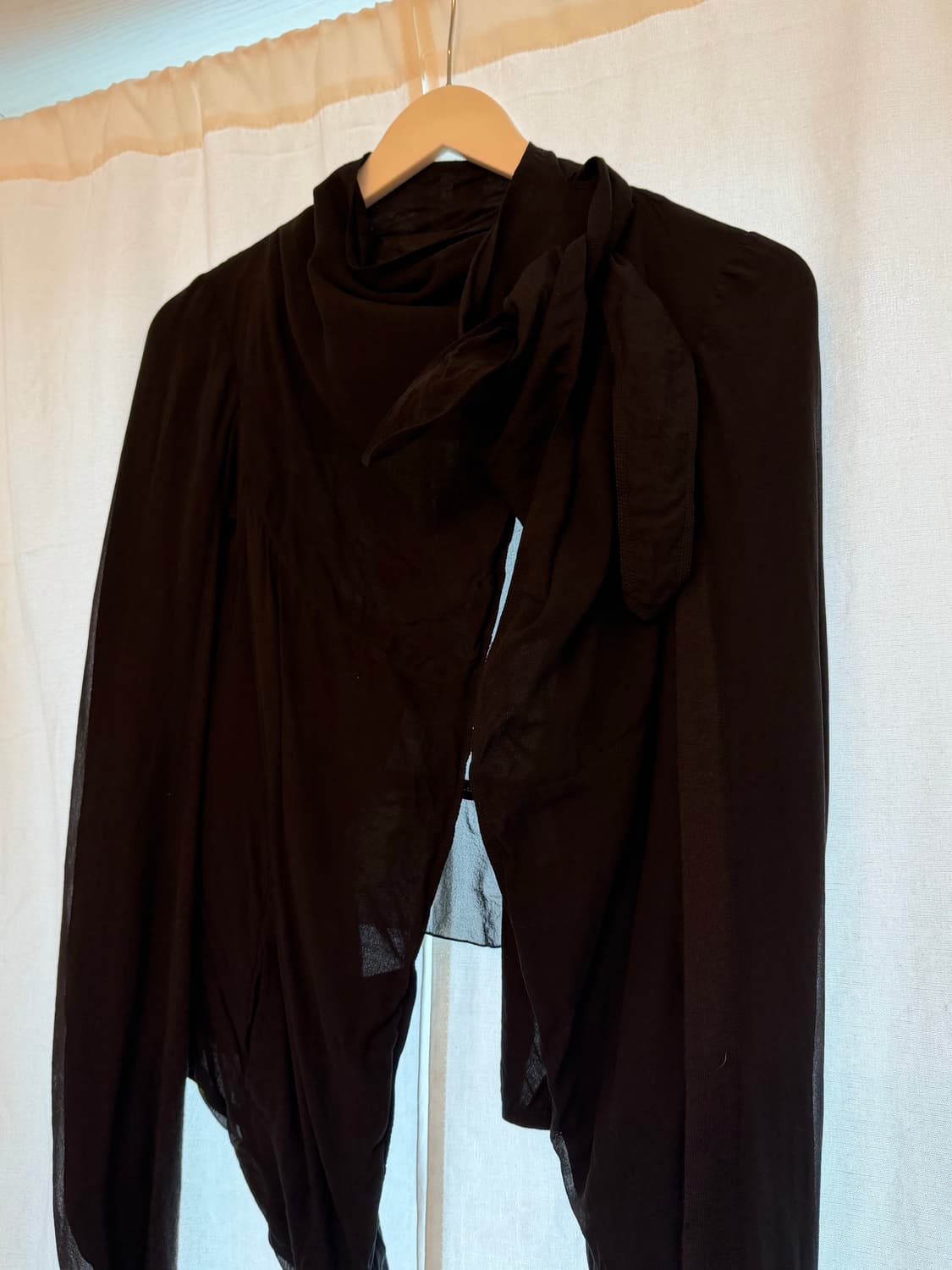 릭오웬스 아카이브 올마르 미르타 실크 자켓 가디건 상품이미지5