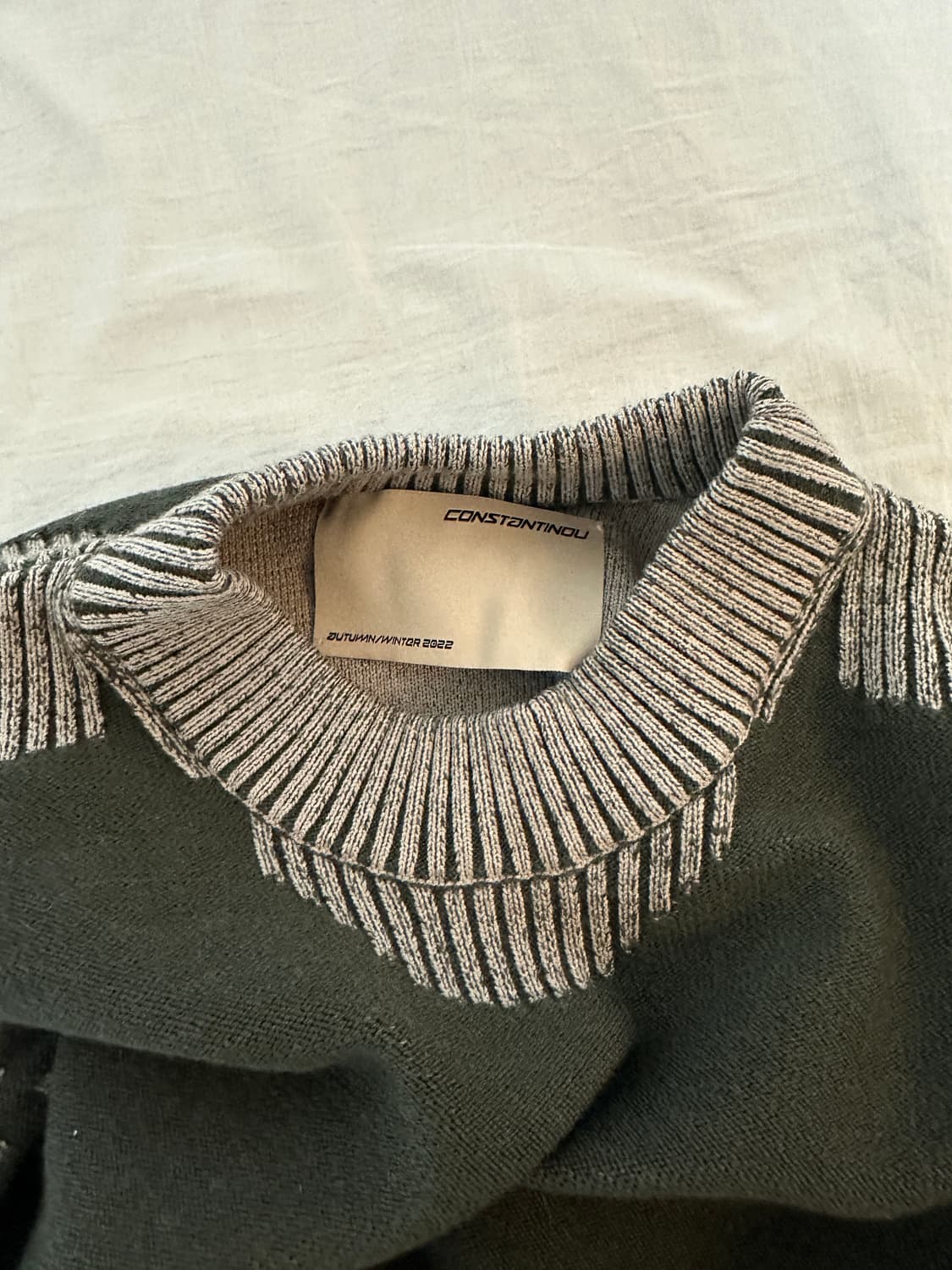 찰리 콘스탄티누 22aw 니트 상품이미지4