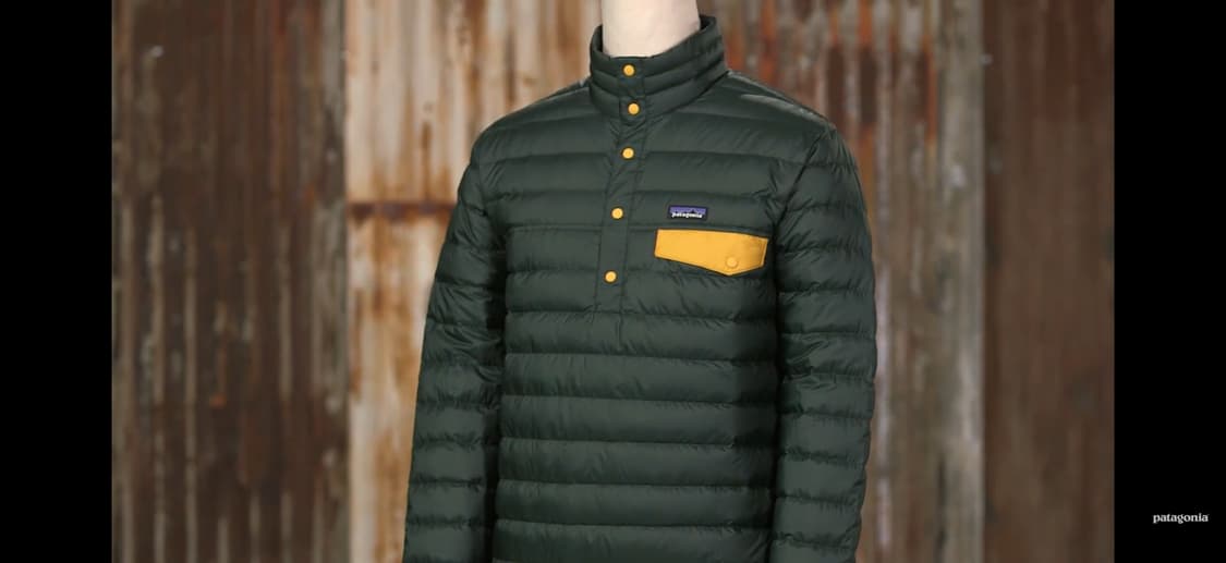 파타고니아 멘즈 다운 스냅-T 풀오버 상품이미지1