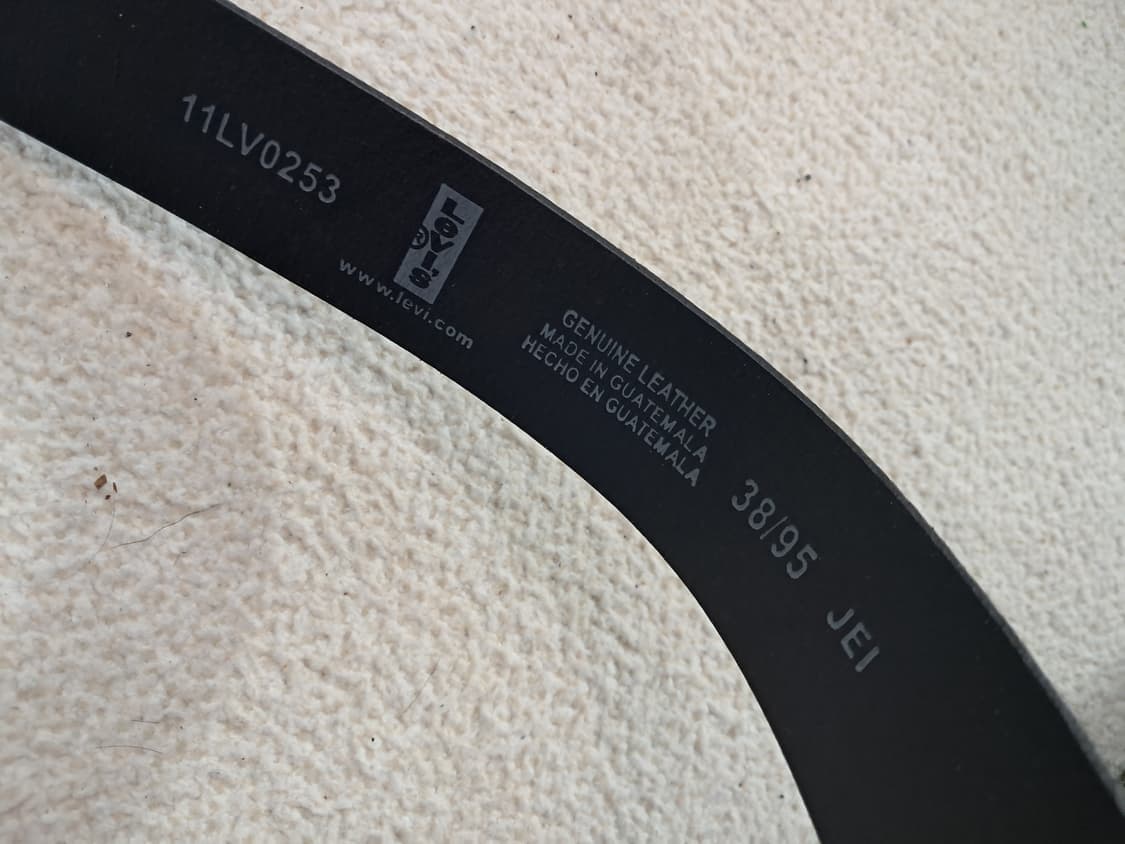 리바이스 가죽벨트 상품이미지3