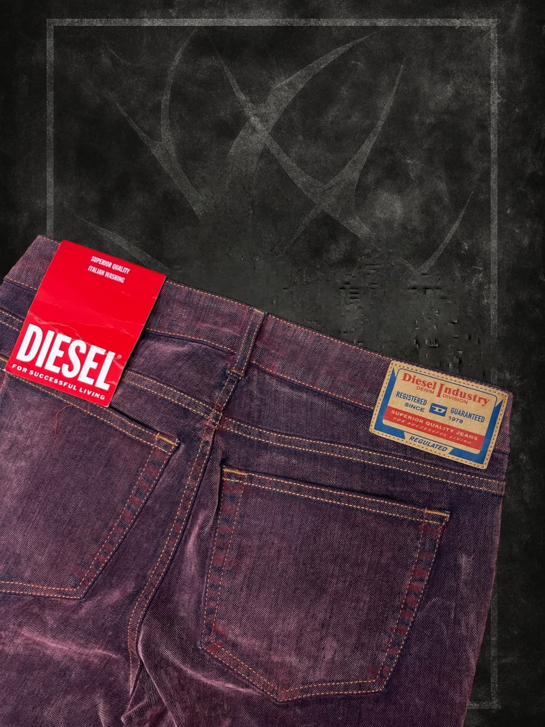 'DIESEL' mixed-fabric pants 상품이미지7