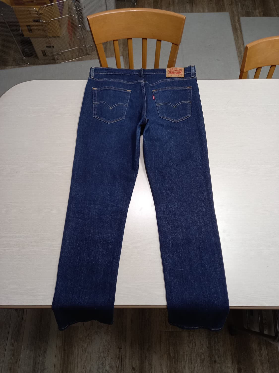 36 리바이스511 워싱 스판 슬림일자진 진청 36-430 상품이미지2