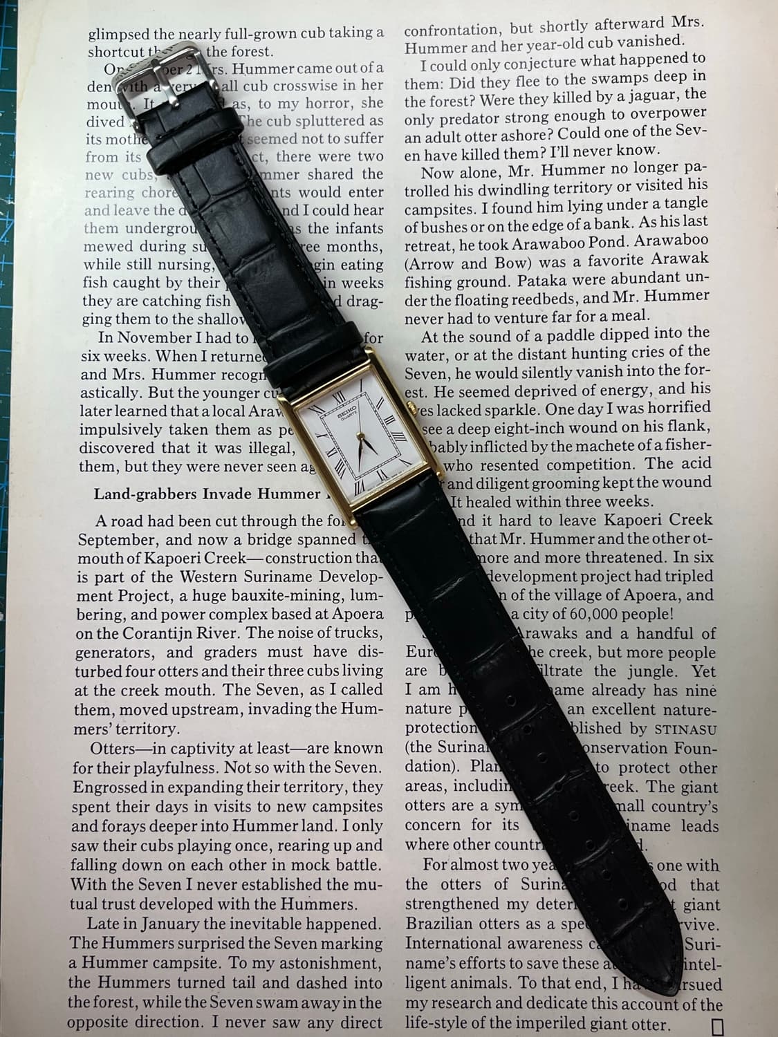 세이코 탱크 쿼츠 7N01-5B40 상품이미지3