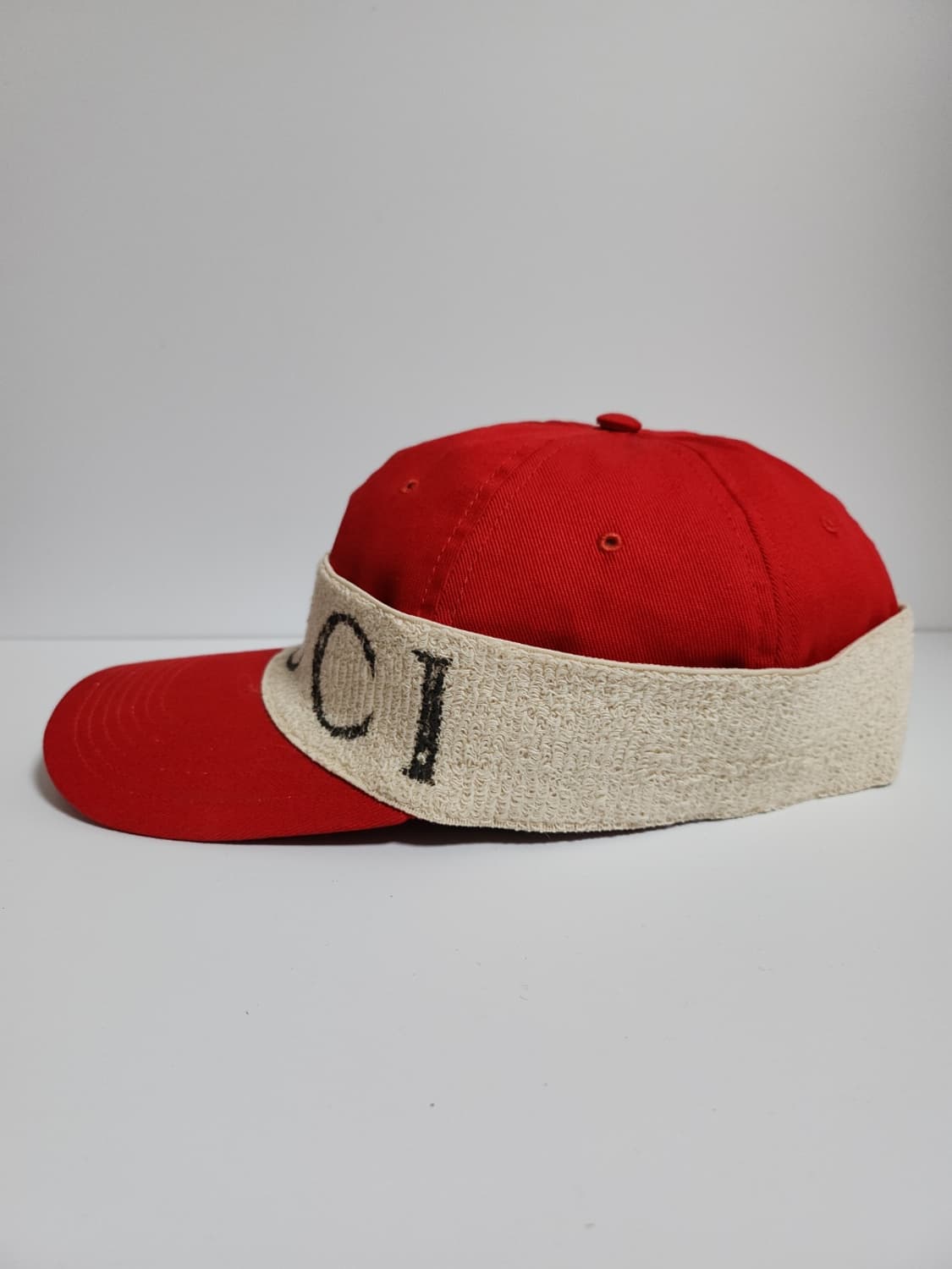 [L] 구찌 레드 띠로고 볼캡 상품이미지3