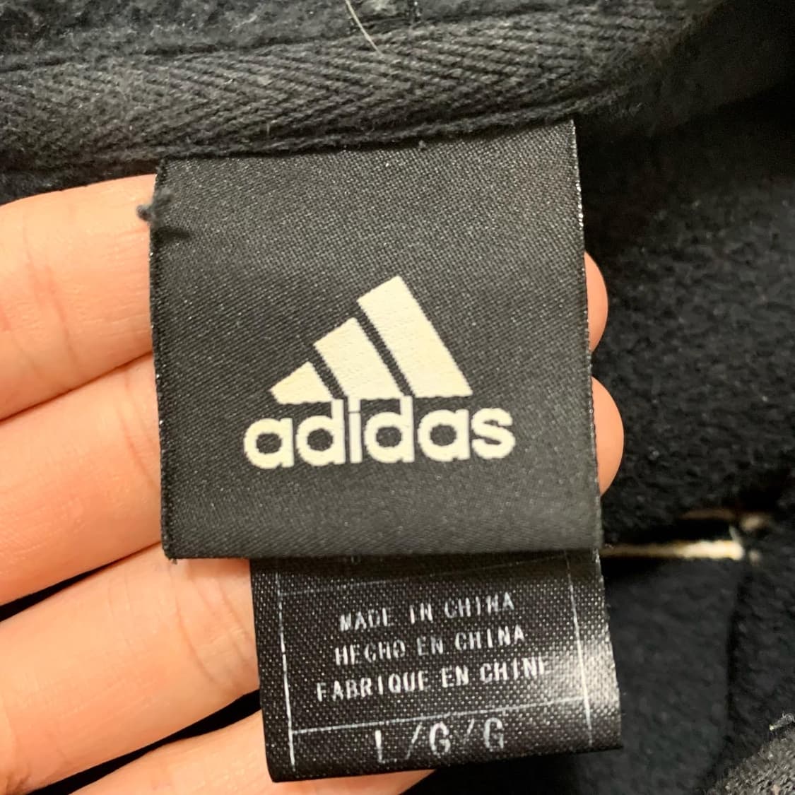 아디다스 x LA레이커스 블랙 후드티 상품이미지4