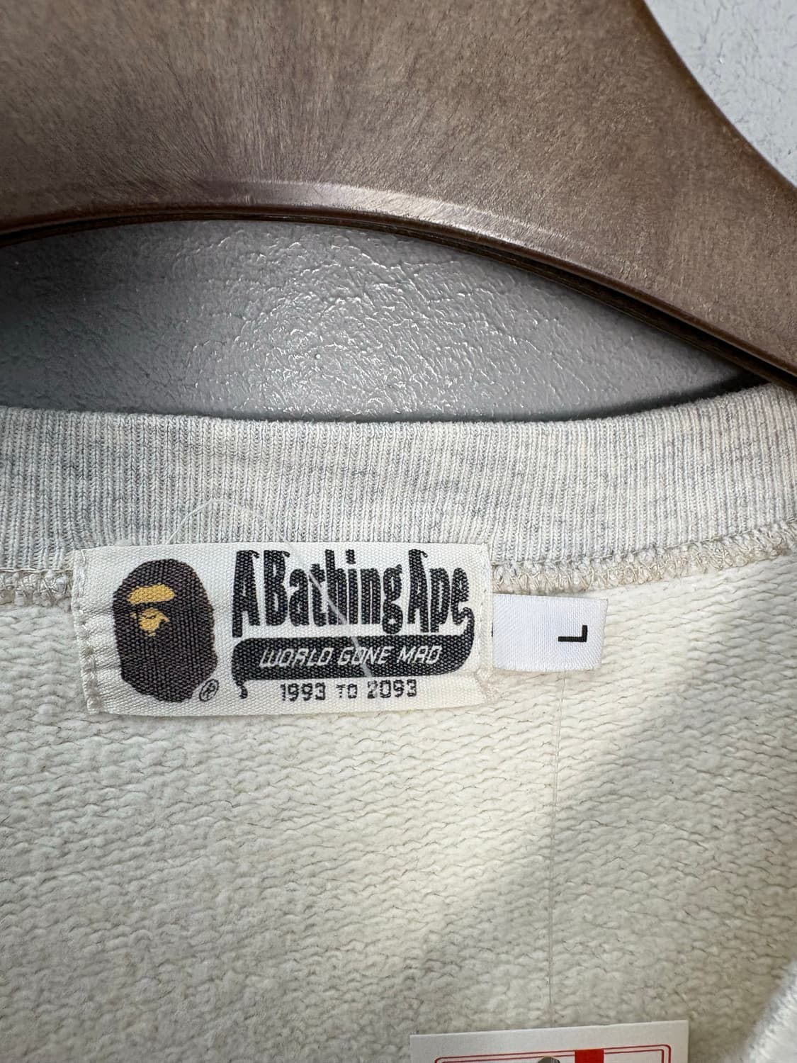 베이프 컬리지 빅로고 박시핏 스웻셔츠 A2433 상품이미지7