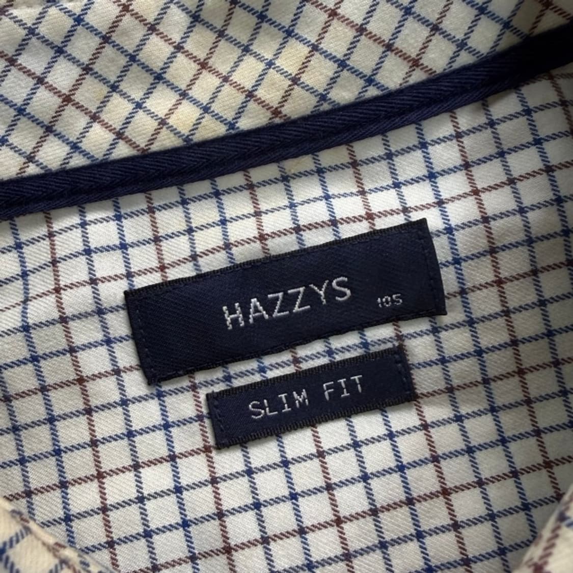 105 헤지스 체크 셔츠 상품이미지3