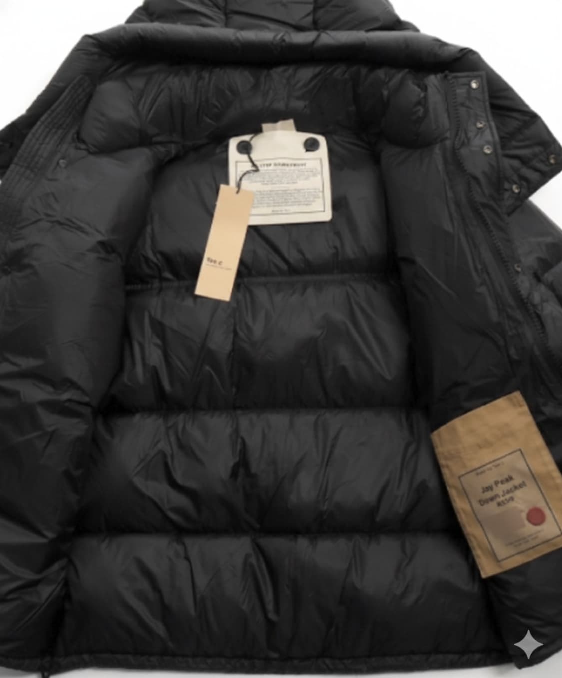 (새상품급) 25FW 텐씨 제이피크 다운 자켓 블랙 상품이미지5